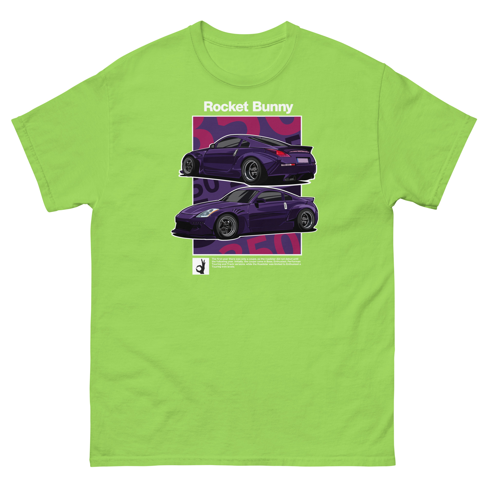 RB Purple 350z Unisex Classic Tee - Image 16