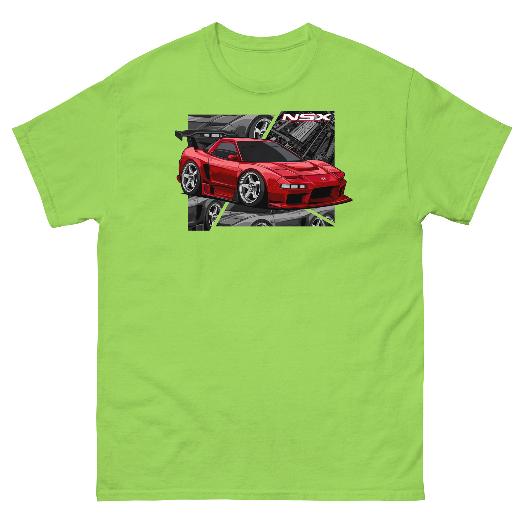 Sexy Red NSX Unisex Classic Tee - Image 16