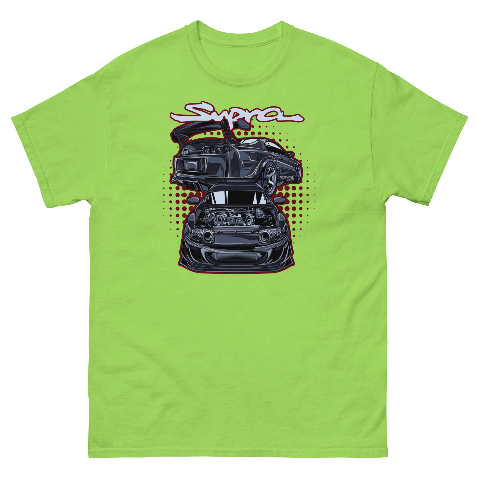 JDM Black Supra MK4 Unisex Classic Tee - Image 16