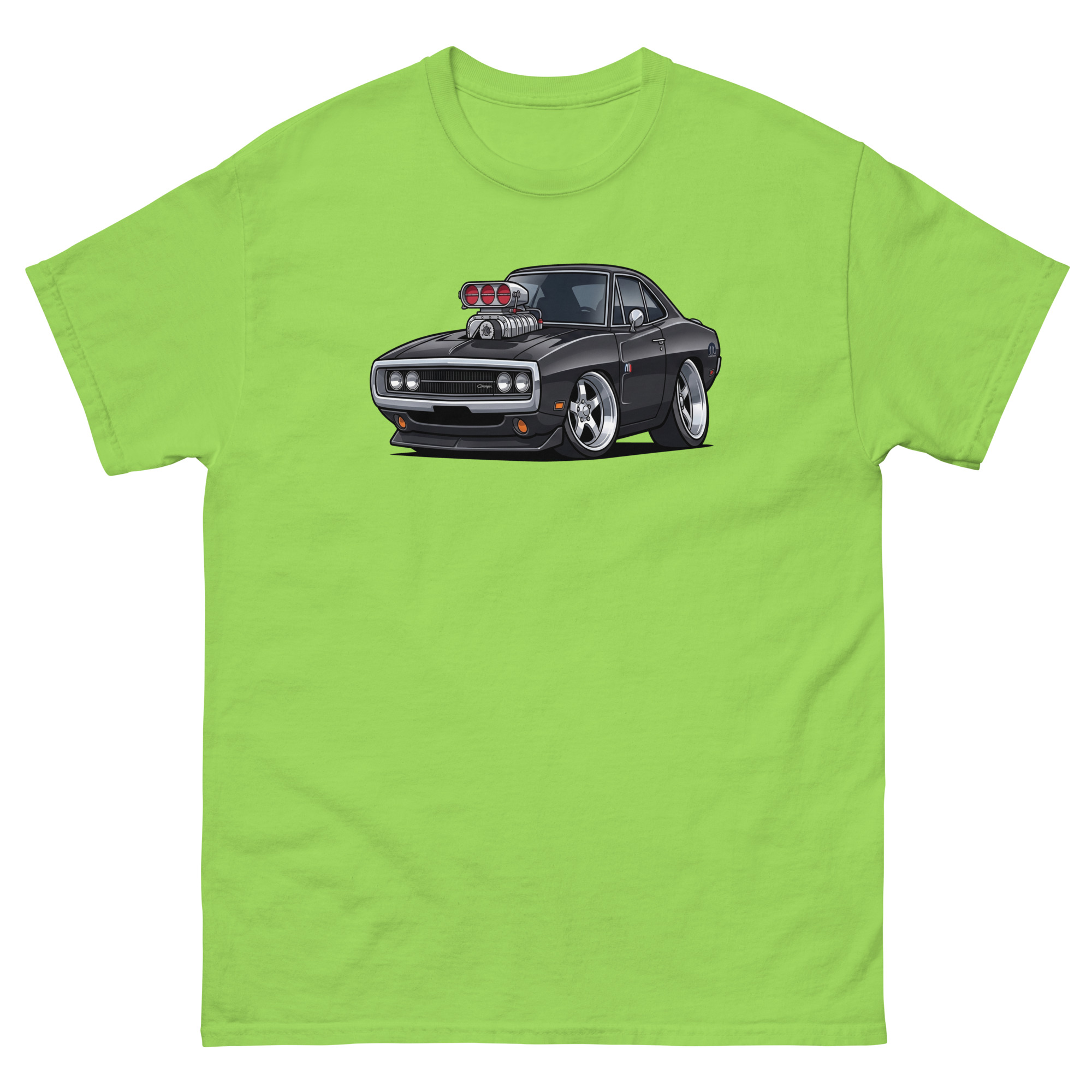 '70 Charger R/T Chibi Style Unisex Classic Tee - Image 31