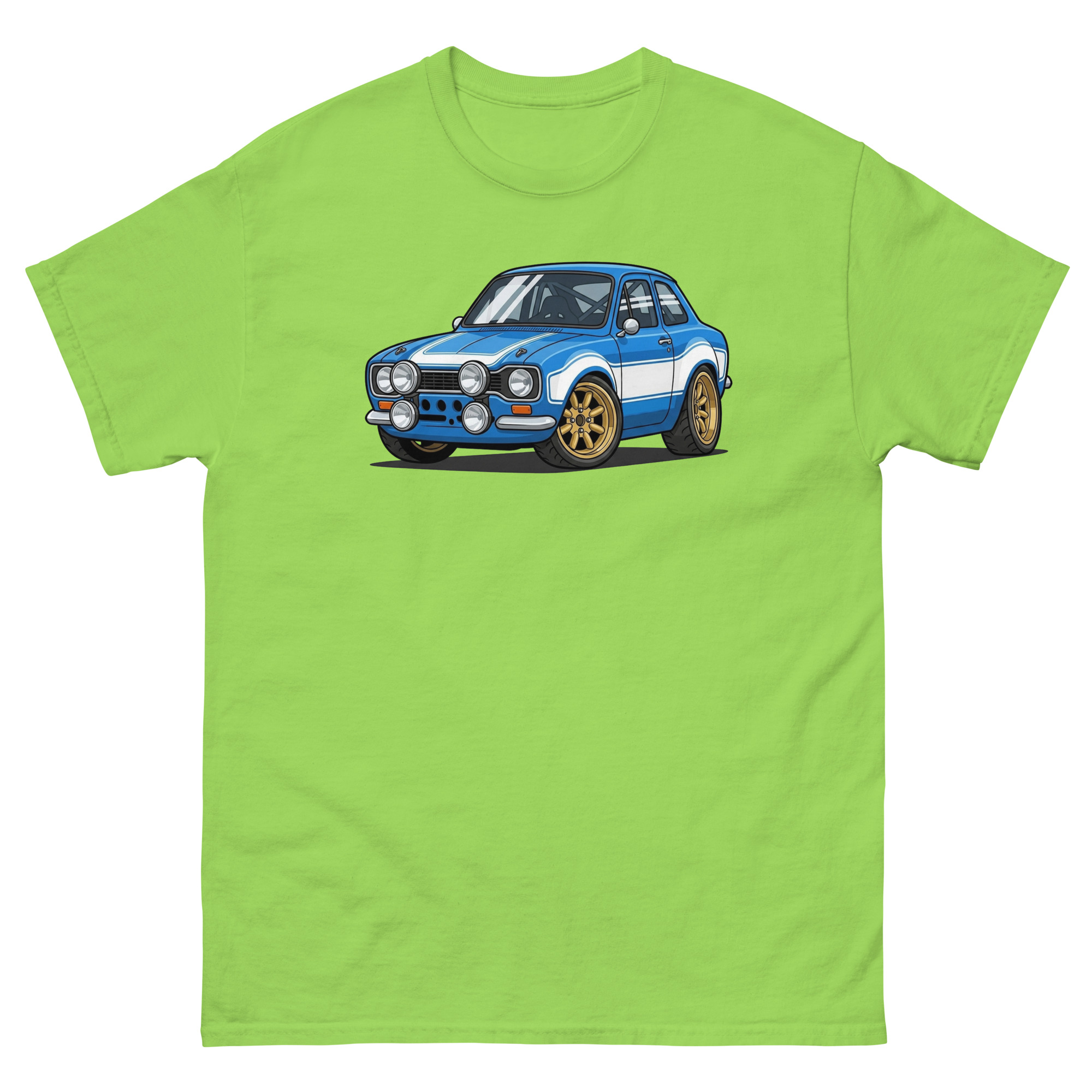 1970 Escort MK1 Chibi Style Unisex Classic Tee - Image 16