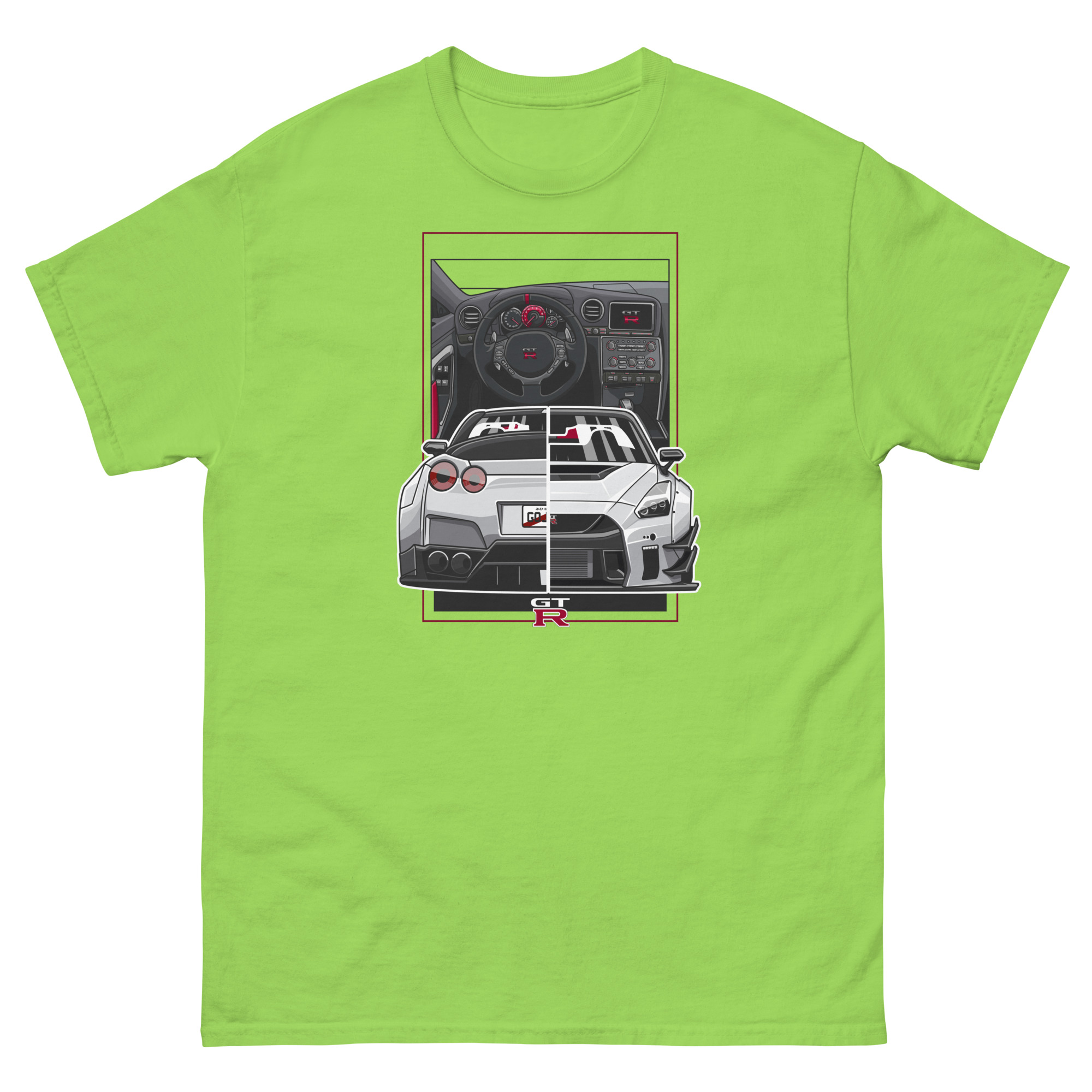JDM GT-R R35 Unisex Classic Tee - Image 16
