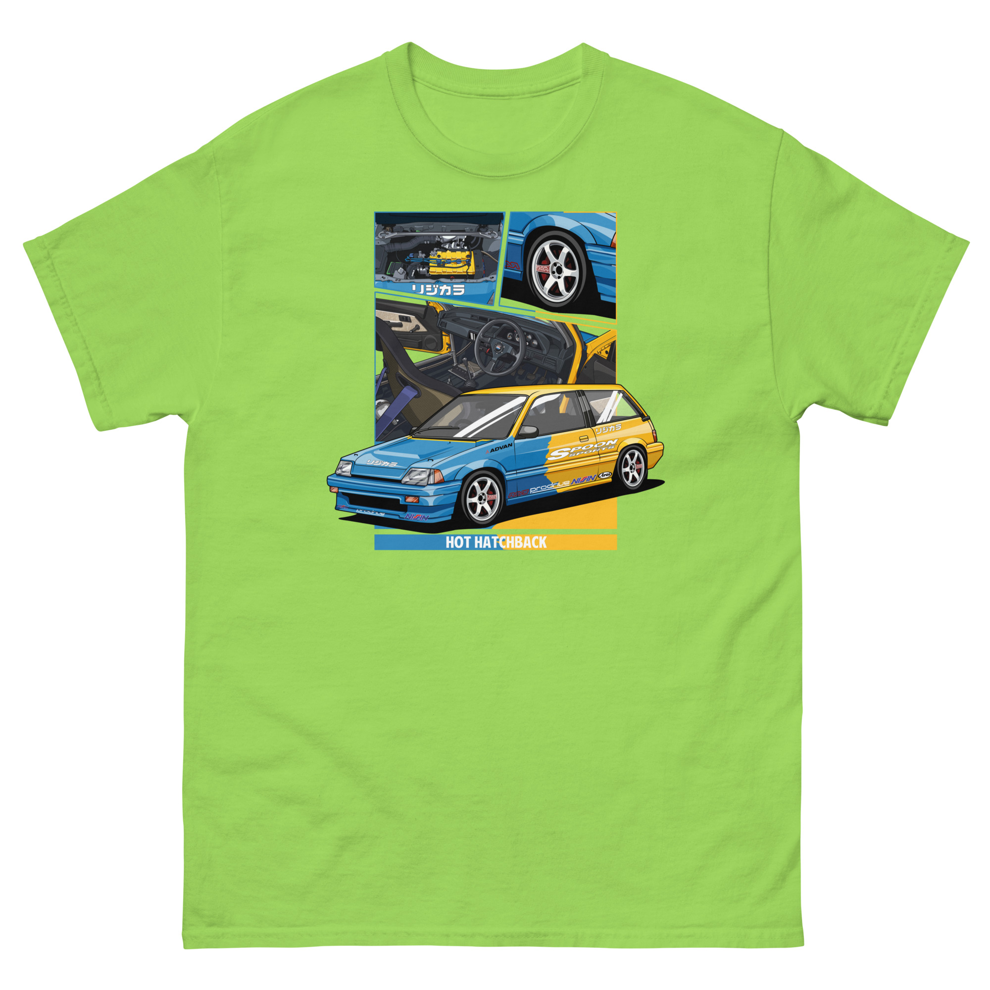 JDM Hot Hatch Unisex Classic Tee - Image 16