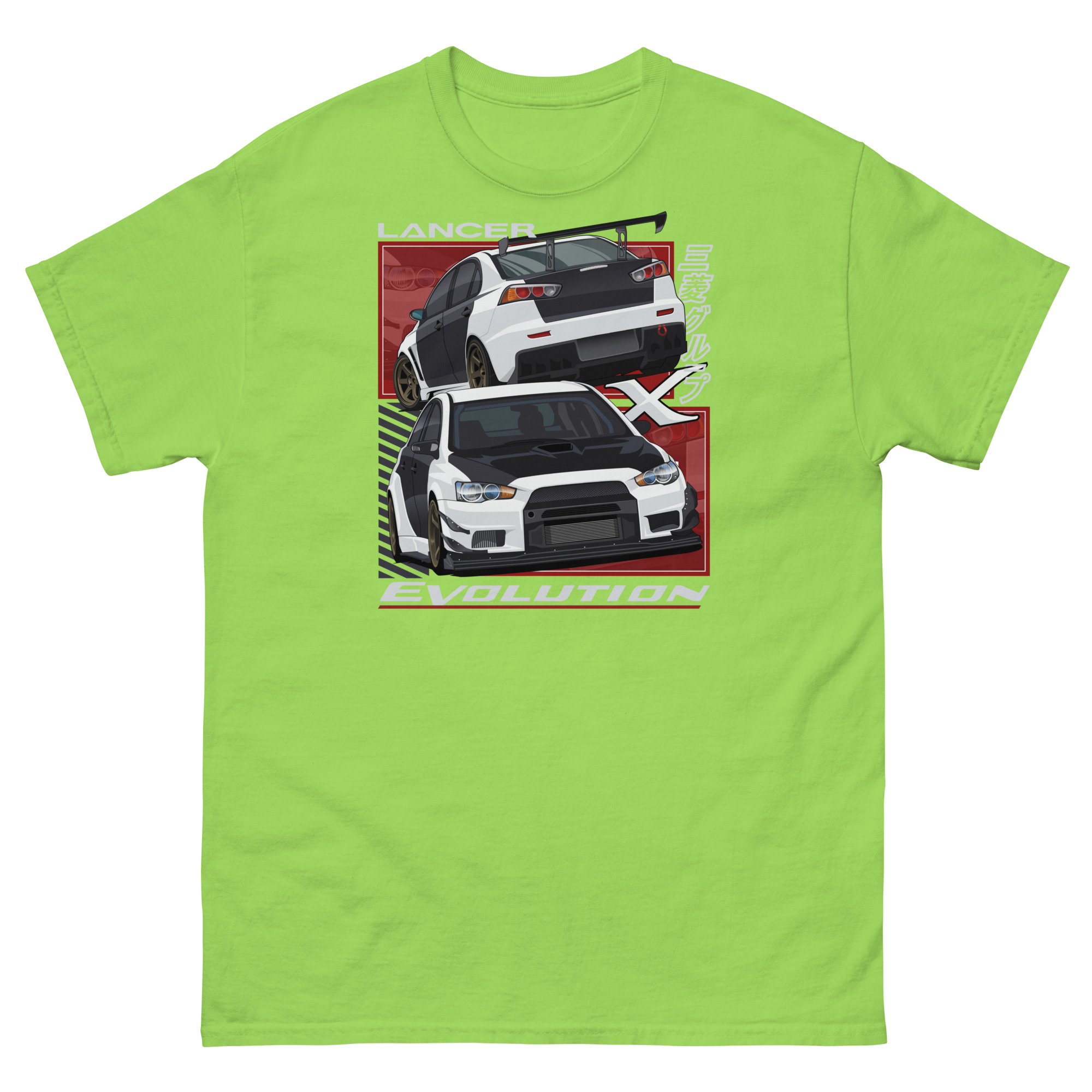 JDM Evo X Unisex Classic Tee - Image 31