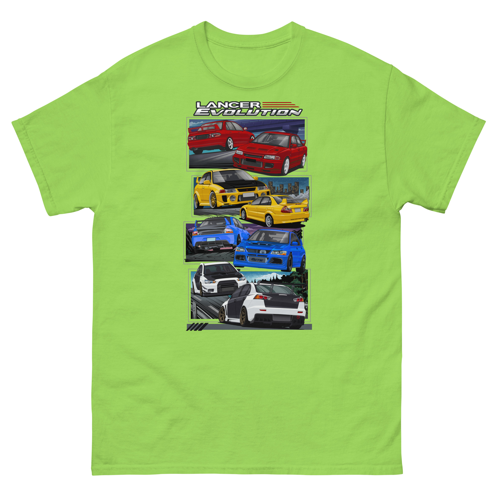 Evo Evolution Unisex Classic Tee - Image 16