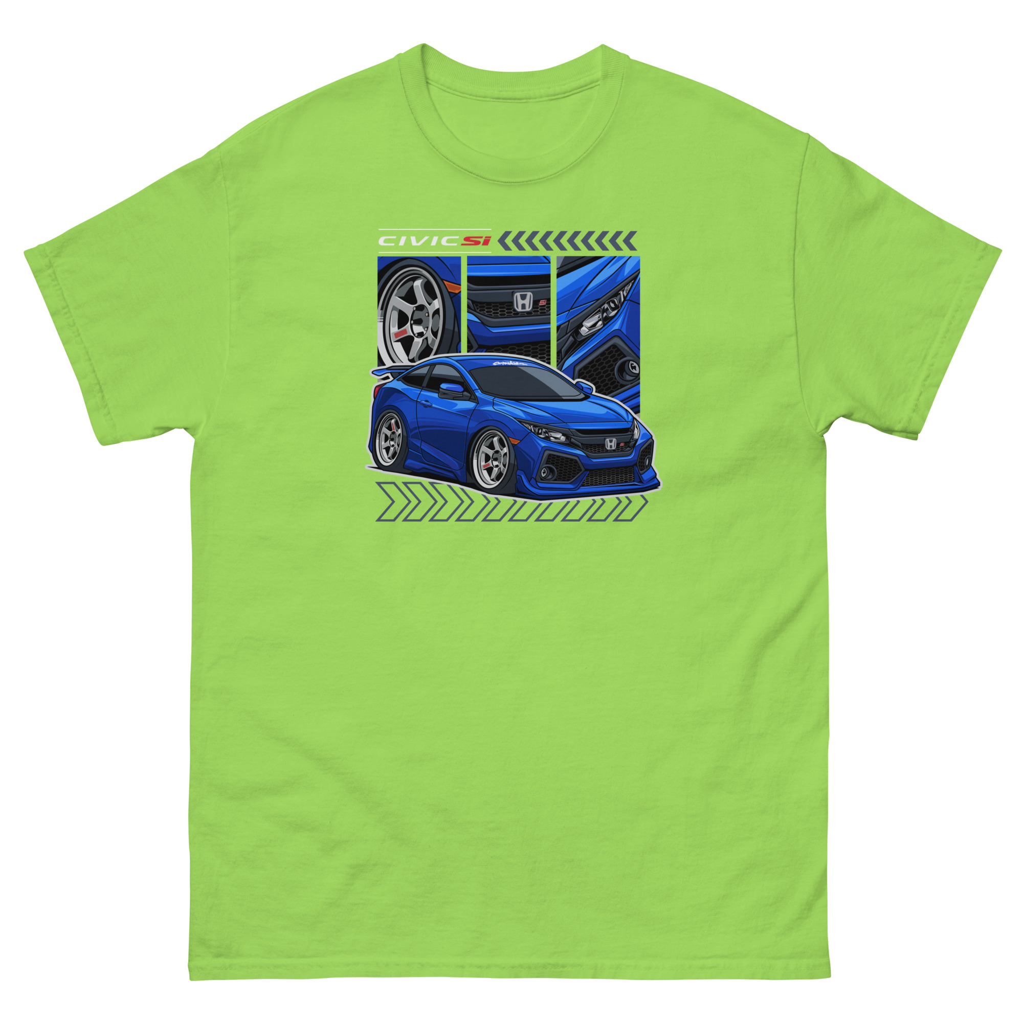 Civic SI Chibi Stile Unisex Classic Tee - Image 16