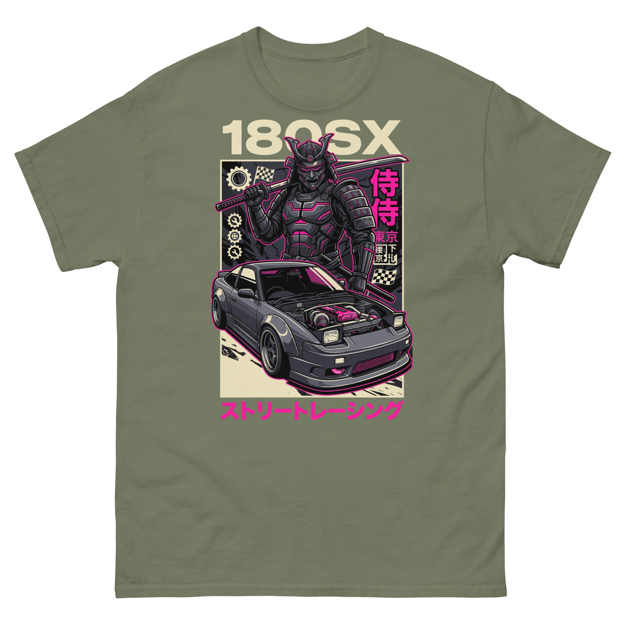 Samurai 180sx Unisex Classic Tee - Image 8