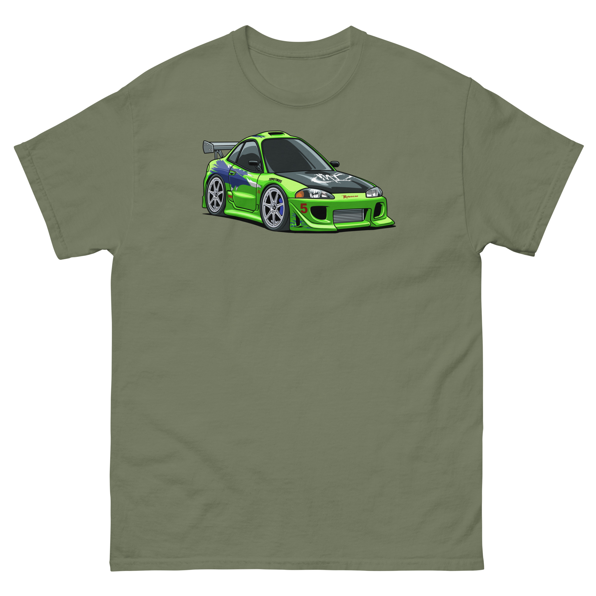 Brians Eclipse Chibi Style Unisex Classic Tee - Image 8