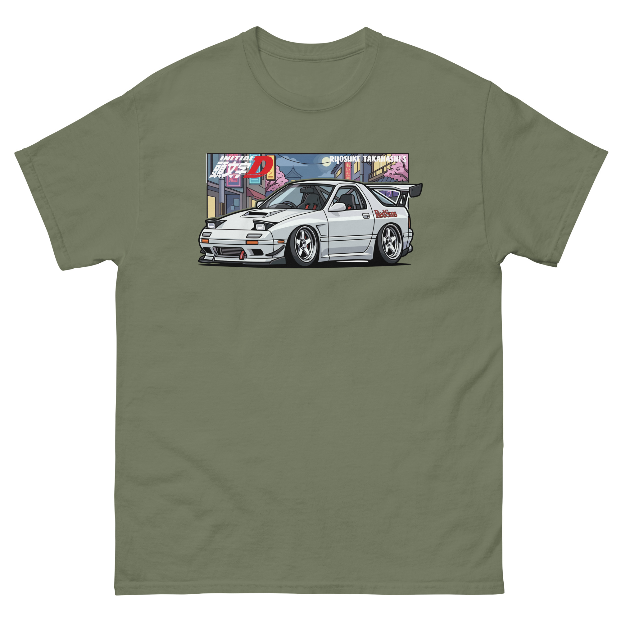 ID Savanna RX-7 (FC3S) Unisex Classic Tee - Image 15