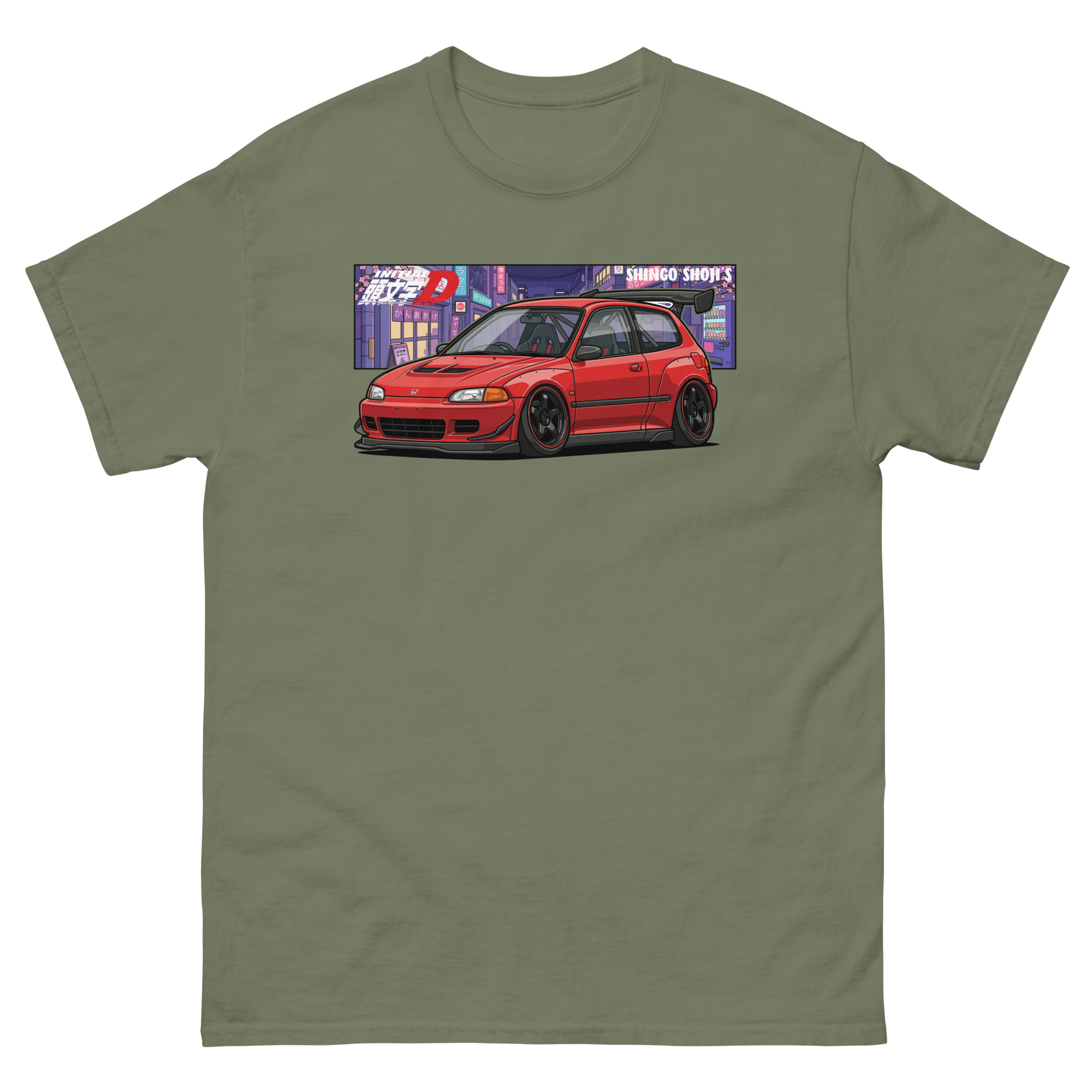 ID SiR-II (EG6) Unisex Classic Tee - Image 8