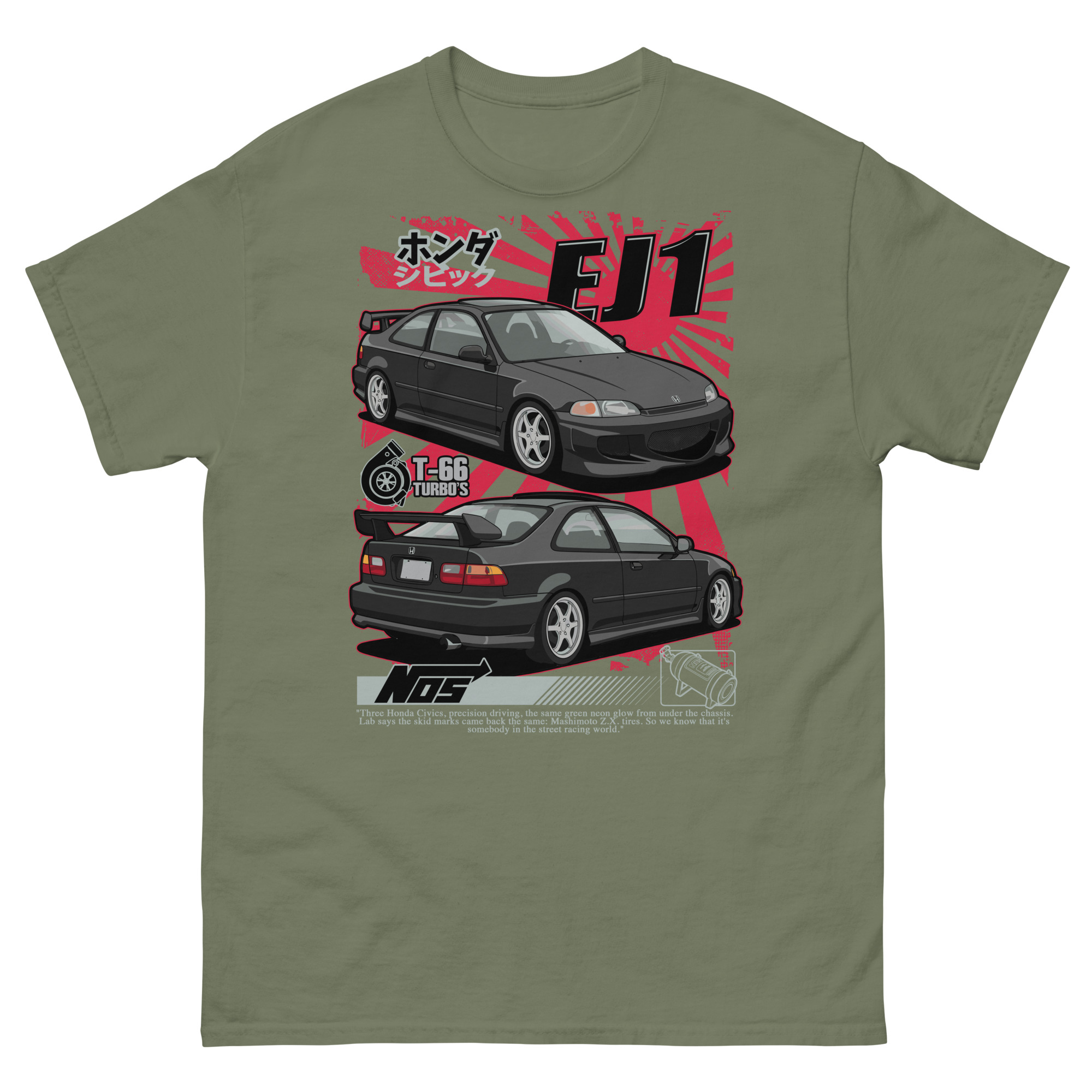 EJ1 Coupe Unisex Classic Tee - Image 8