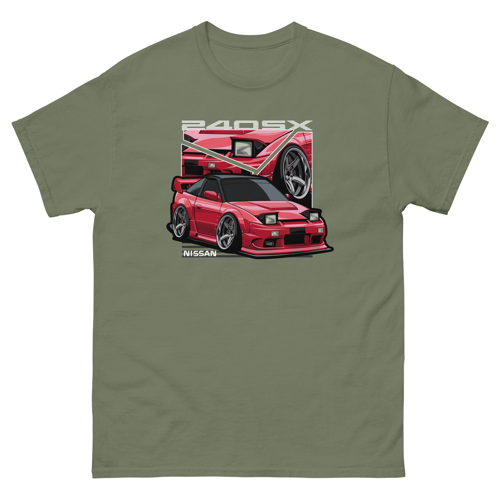 JDM 240sx Unisex Classic Tee - Image 15
