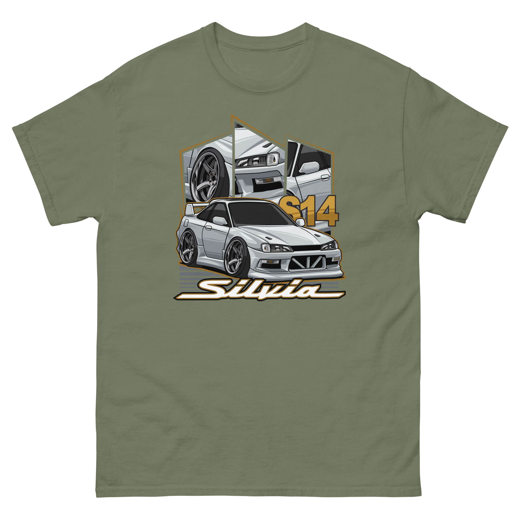 Silvia S14 Unisex Classic Tee - Image 8