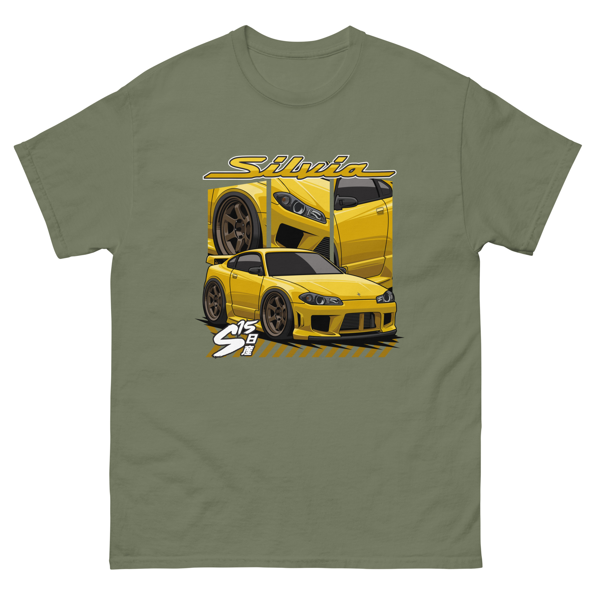 Silvia S15 Unisex Classic Tee - Image 8