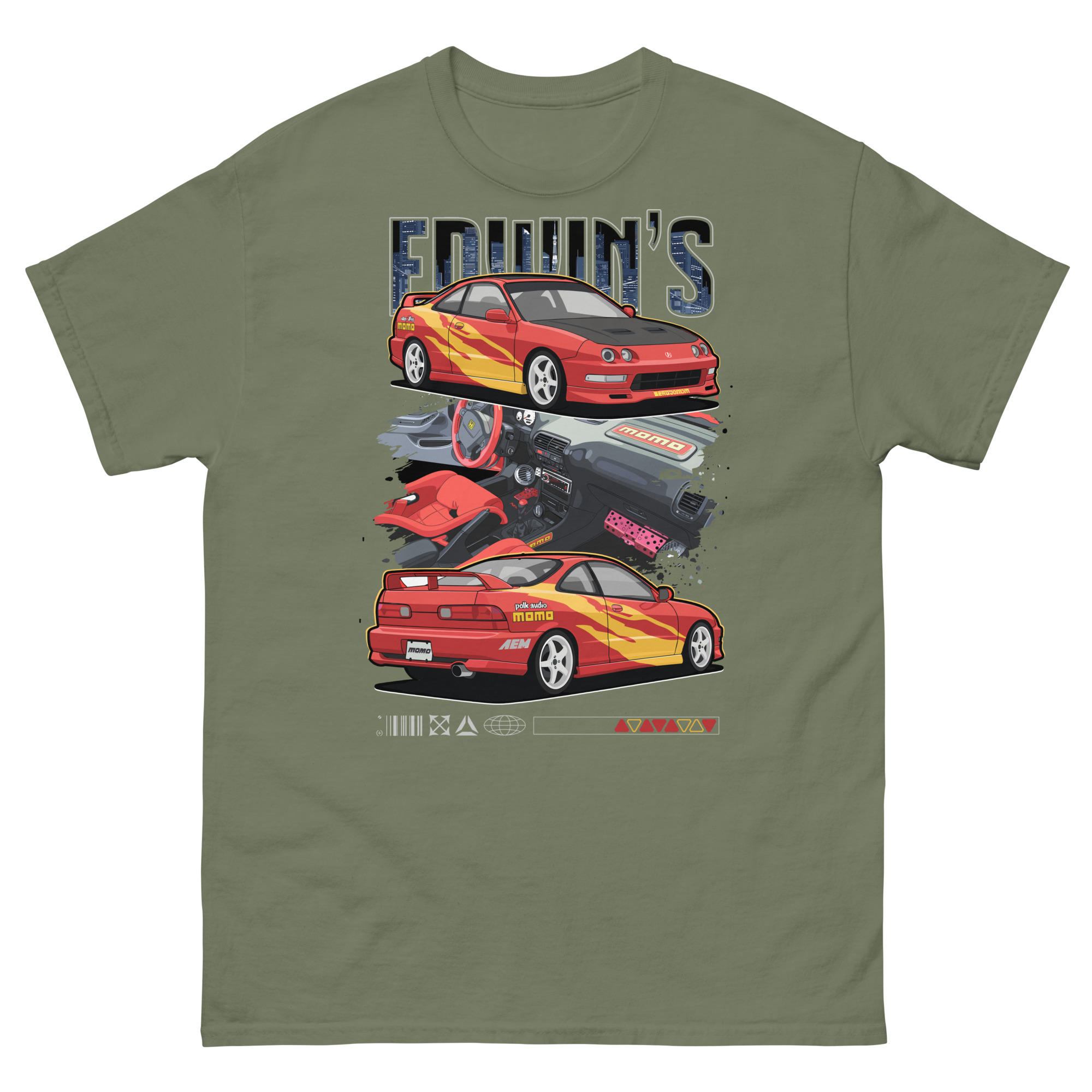 Edwins Integra Unisex Classic Tee - Image 8