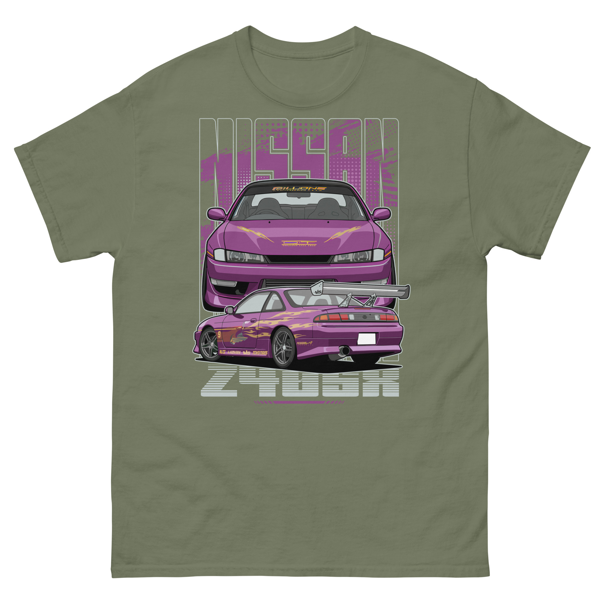 Letty's 240sx Unisex Classic Tee - Image 8