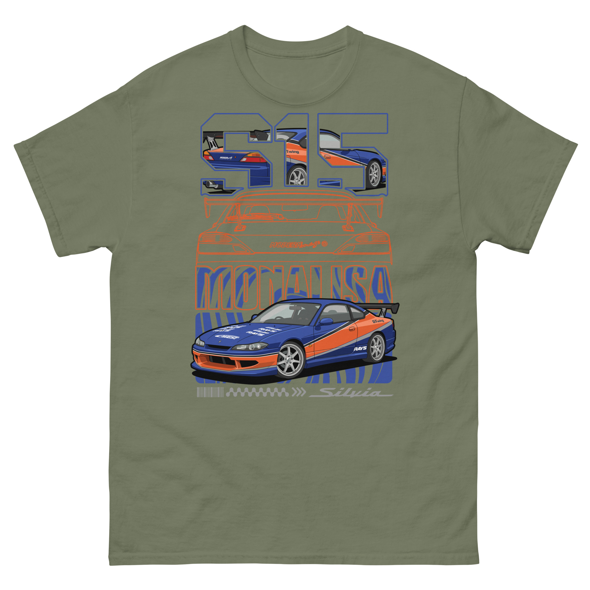 Monalisa S15 Unisex Classic Tee - Image 8