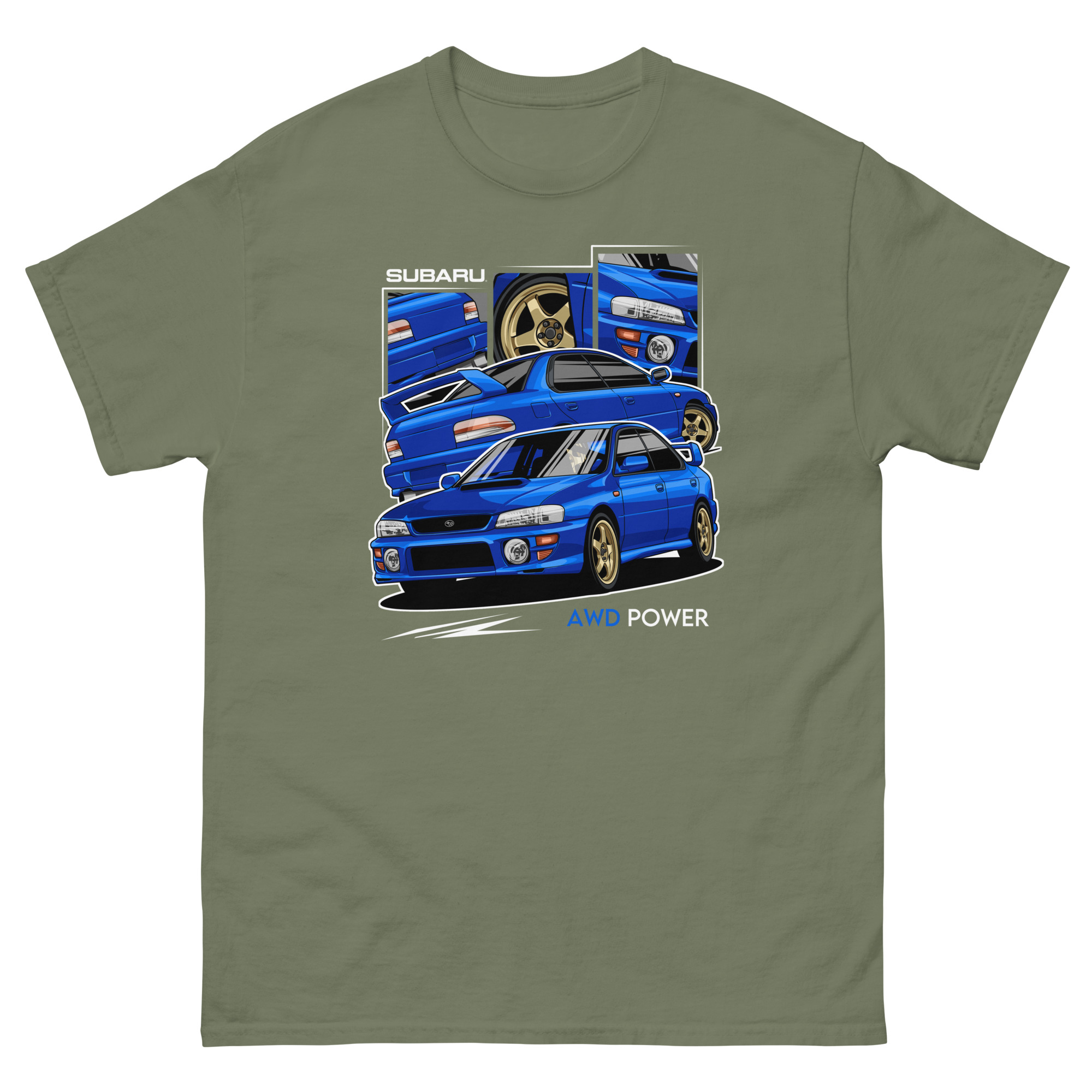 AWD Power Unisex Classic Tee - Image 8