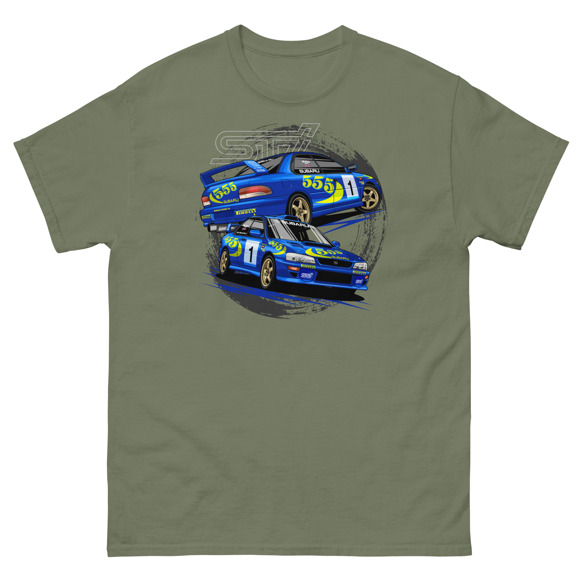 555 STI Unisex Classic Tee - Image 8