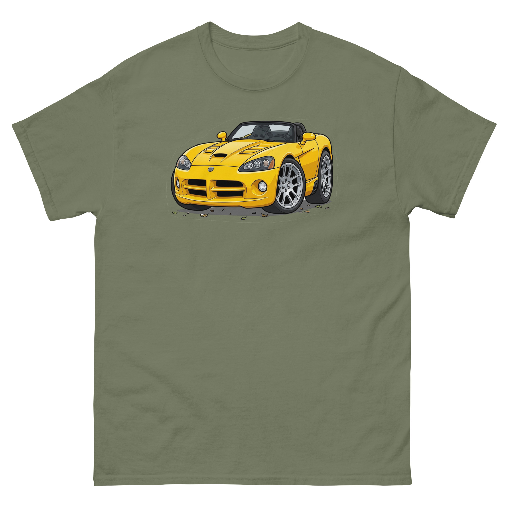 Viper SRT-10 Chibi Style Unisex Classic Tee - Image 15