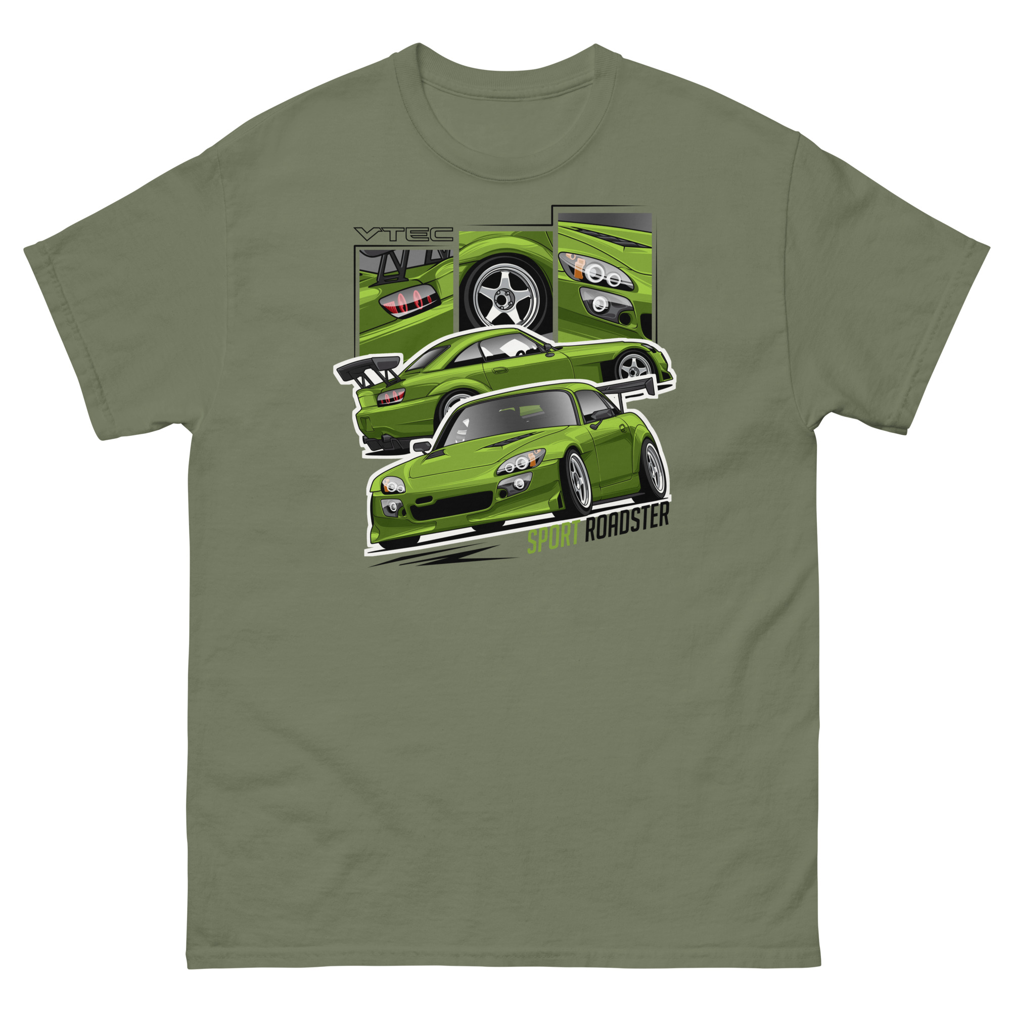 JDM S2000 Sport Roadster Unisex Classic Tee - Image 8