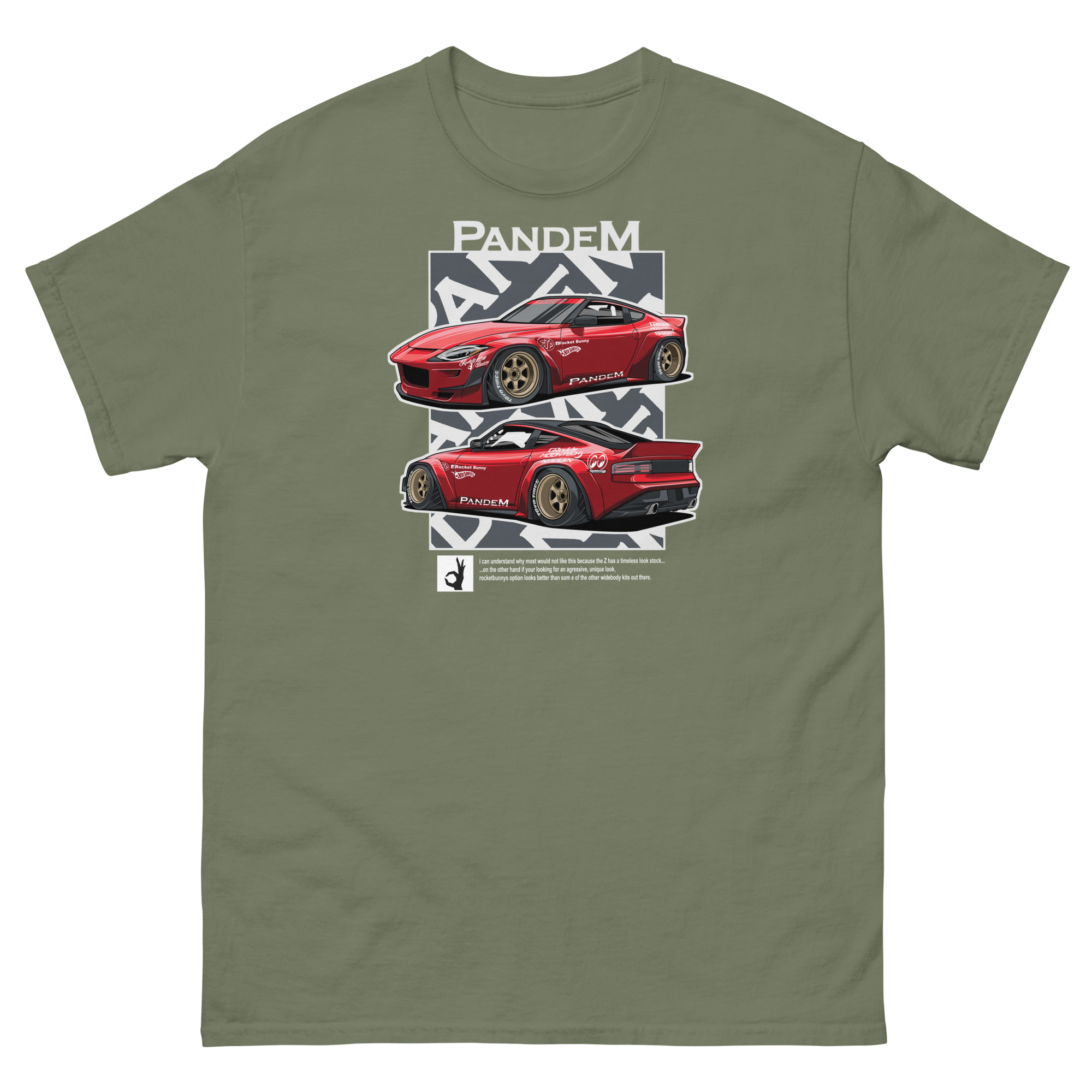 Pandem 400z Unisex Classic Tee - Image 8