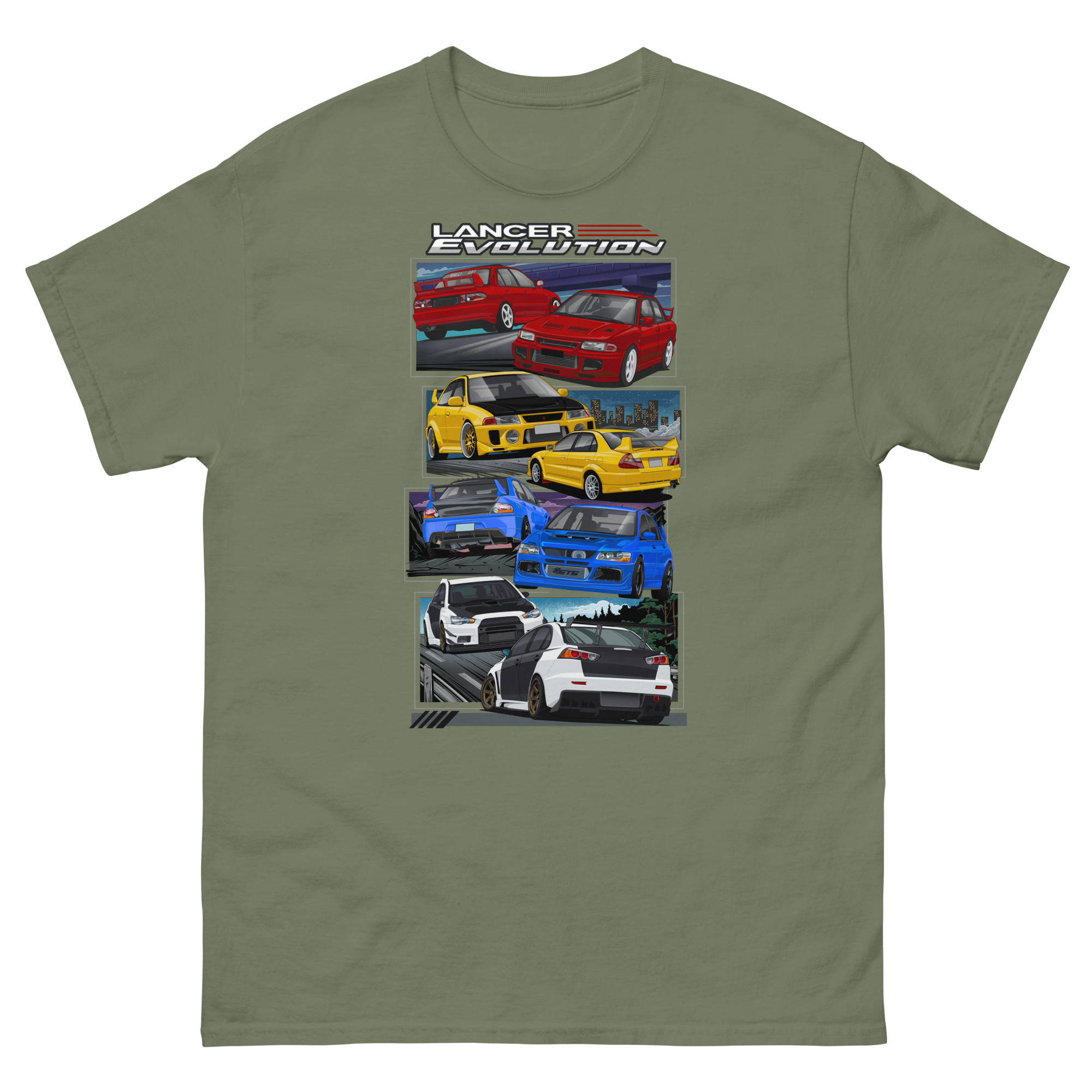 Evo Evolution Unisex Classic Tee - Image 8