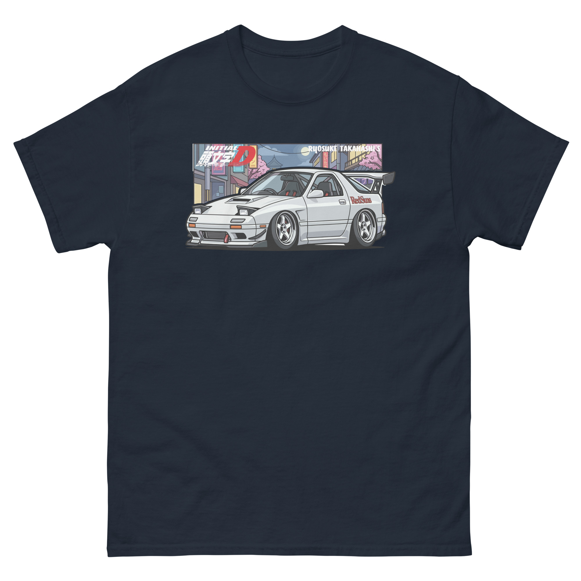 ID Savanna RX-7 (FC3S) Unisex Classic Tee - Image 3