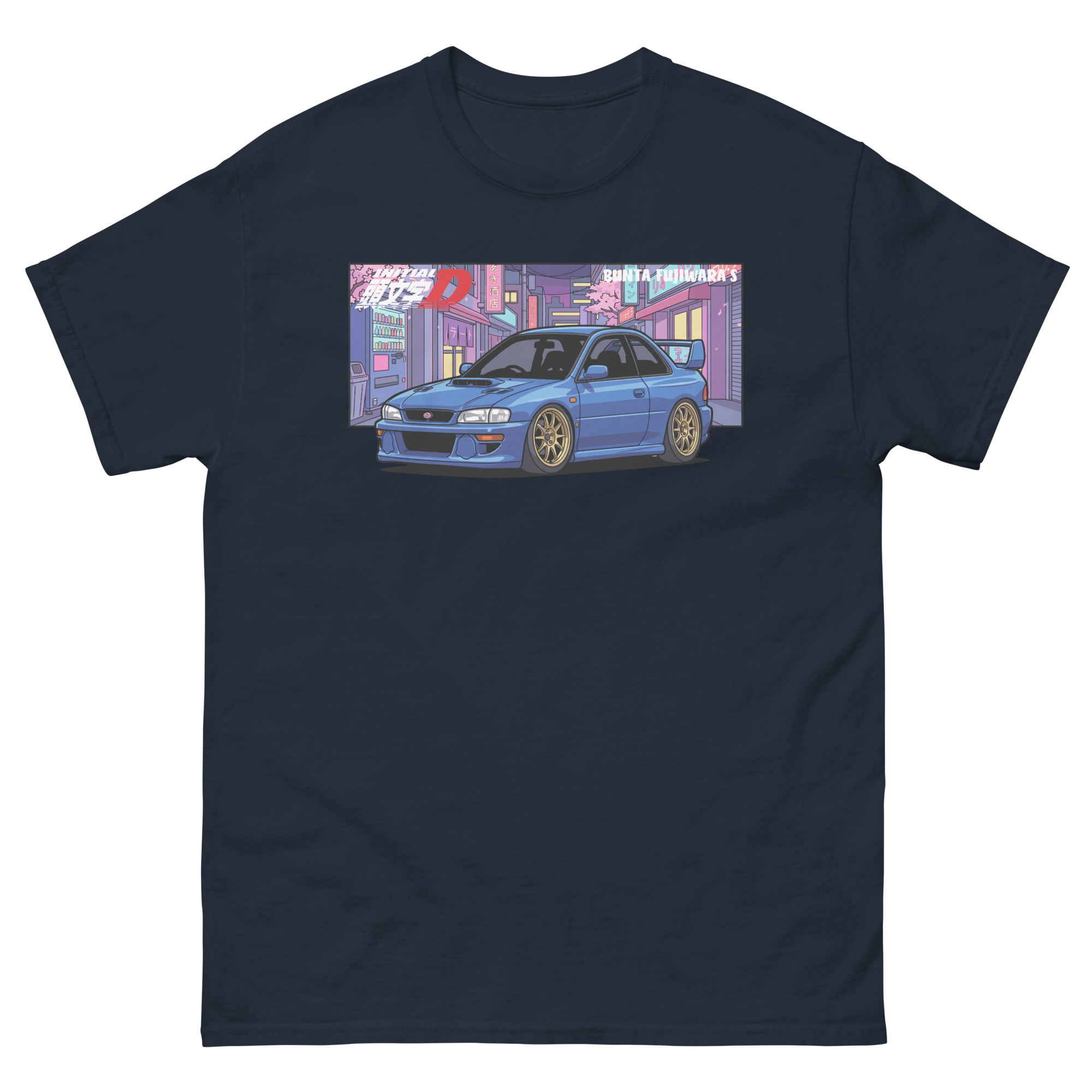 ID Impreza WRX STi Coupe Type R Version V (GC8U) nisex classic tee - Image 3