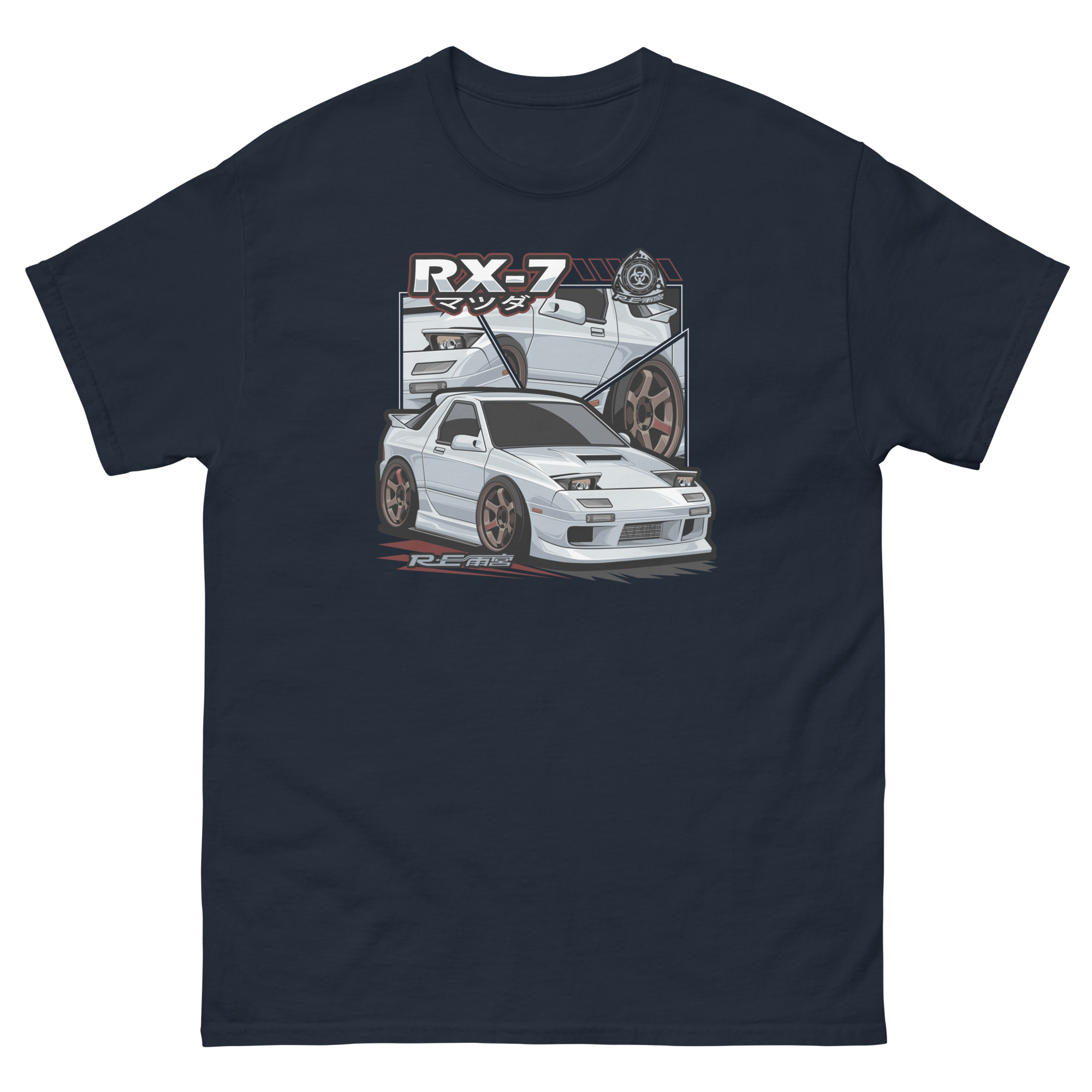 JDM RX-7 Unisex Classic Tee - Image 2