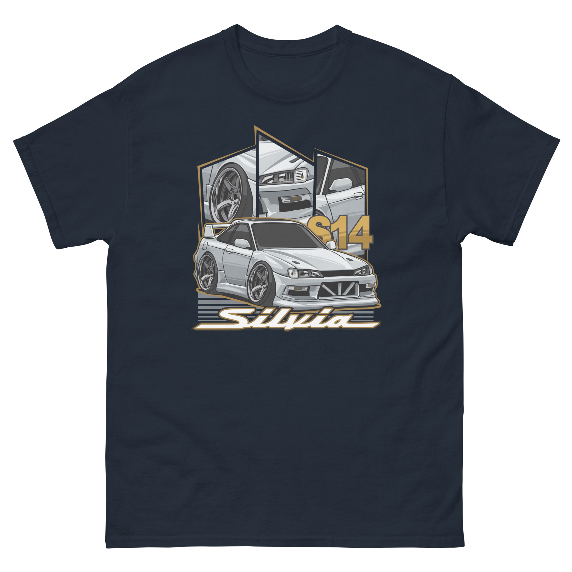Silvia S14 Unisex Classic Tee - Image 2