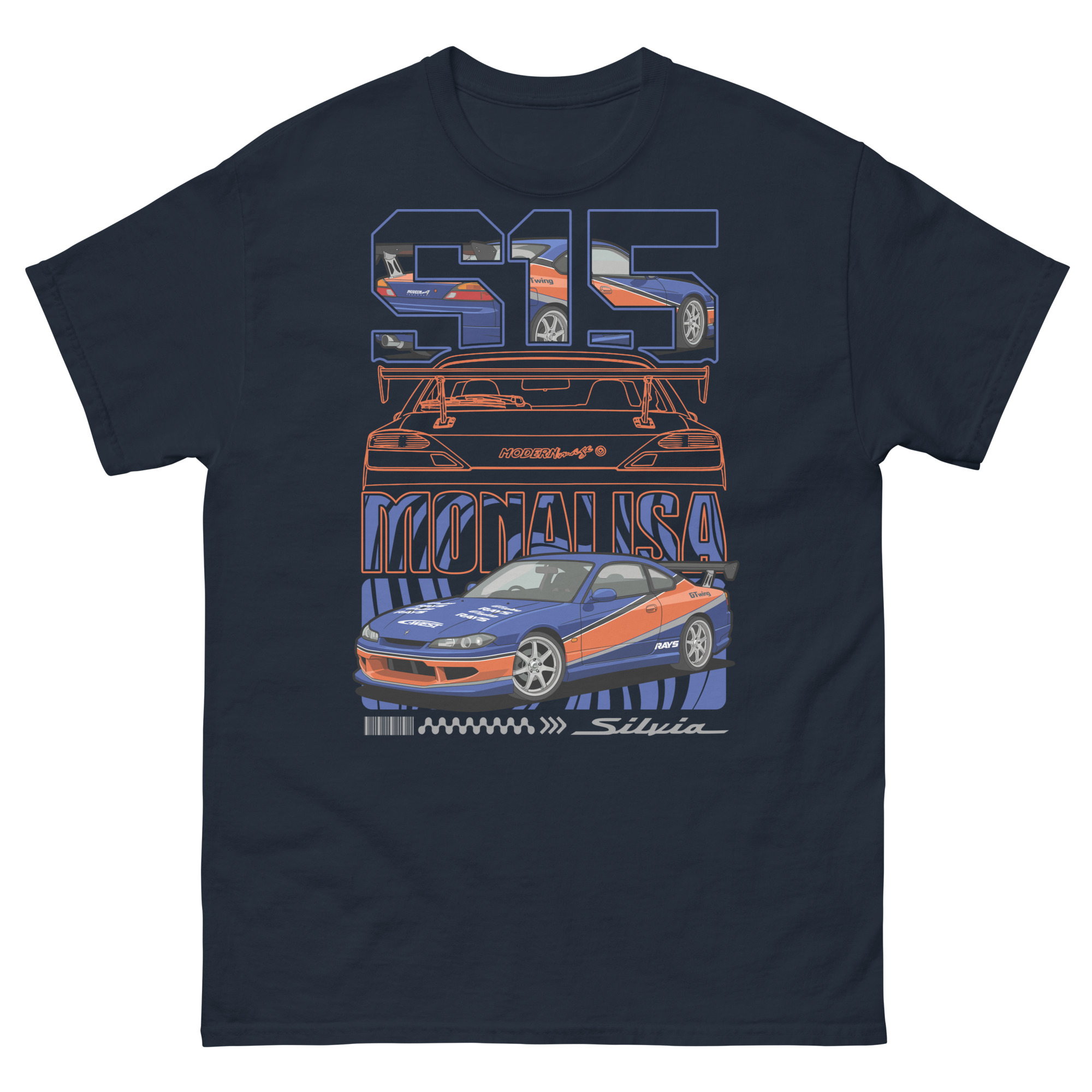 Monalisa S15 Unisex Classic Tee - Image 2