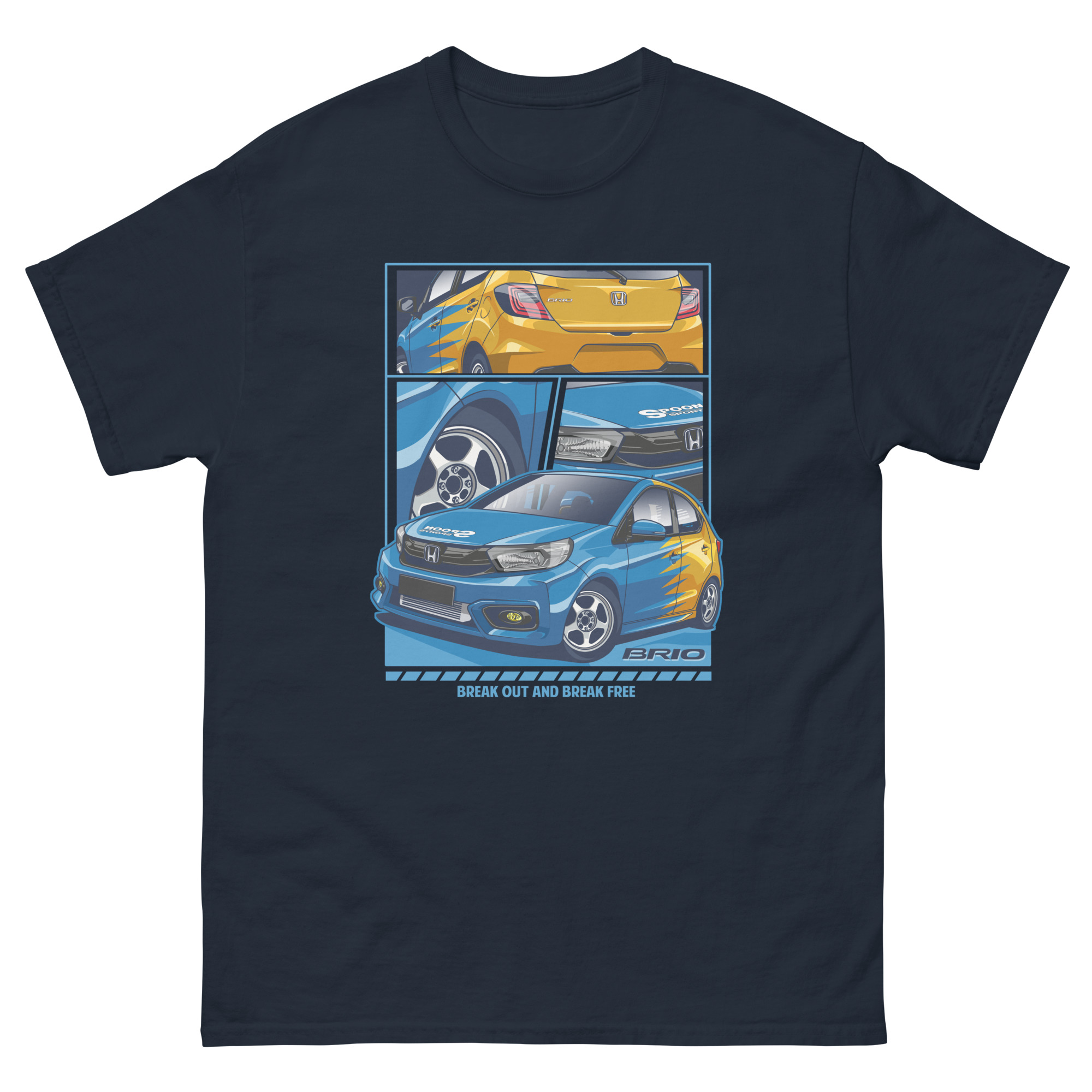 JDM Brio Unisex Classic Tee - Image 2