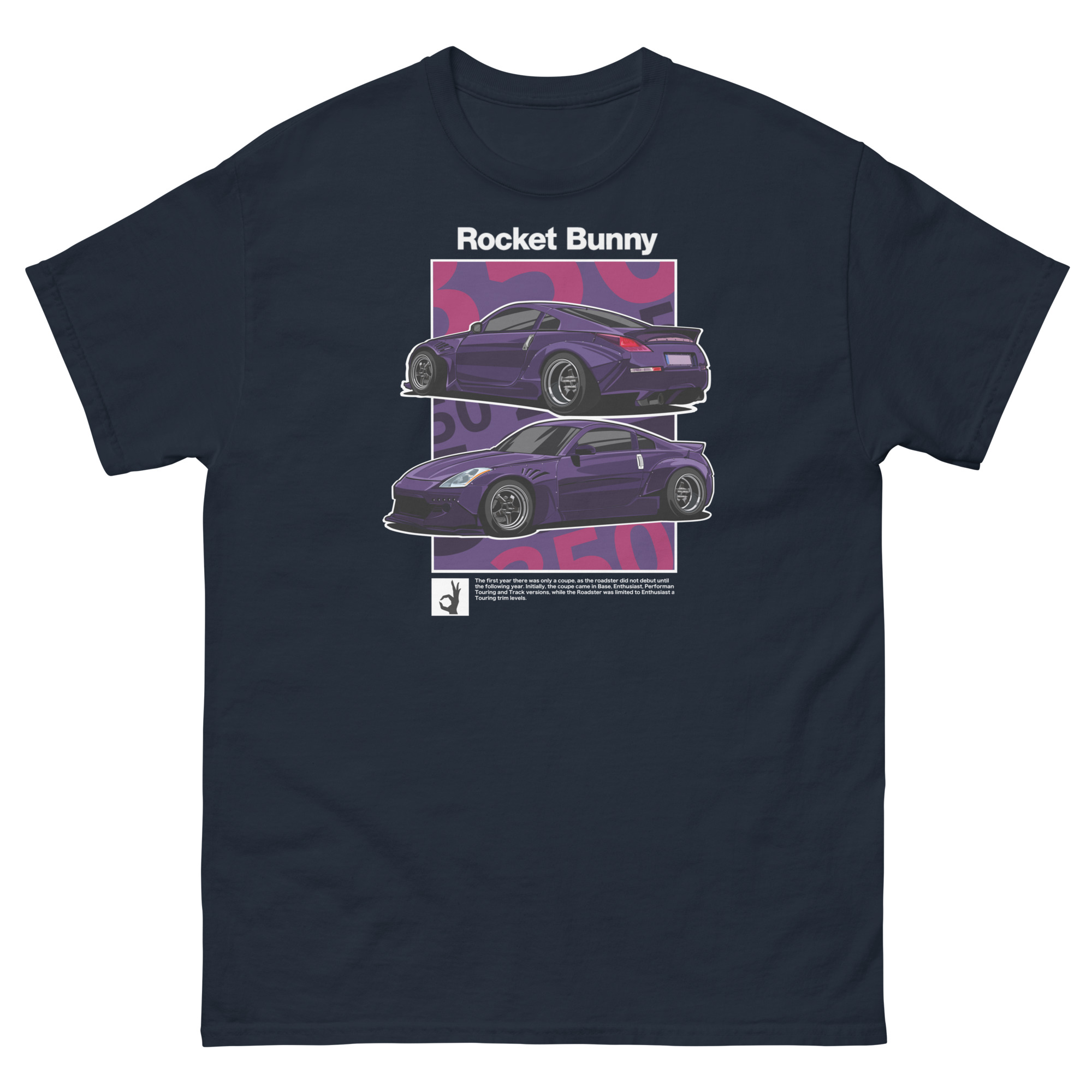 RB Purple 350z Unisex Classic Tee - Image 2
