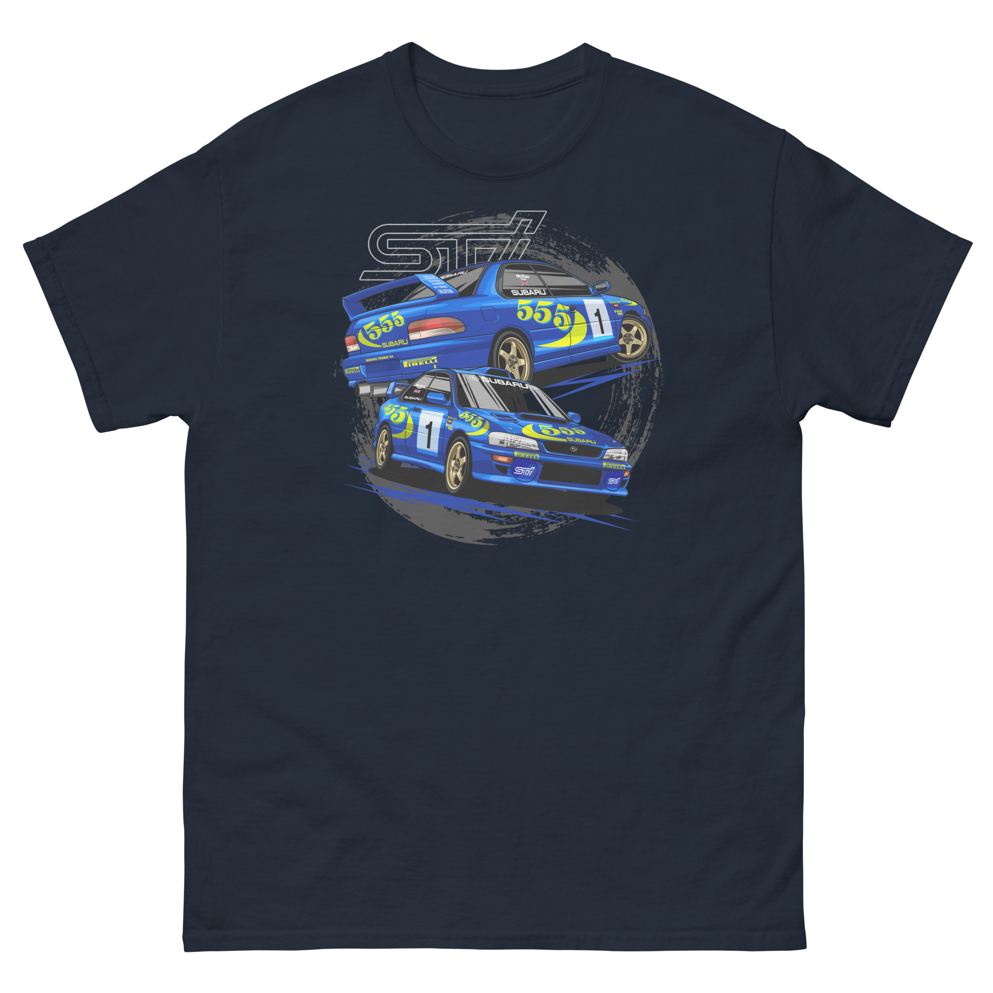 555 STI Unisex Classic Tee - Image 2