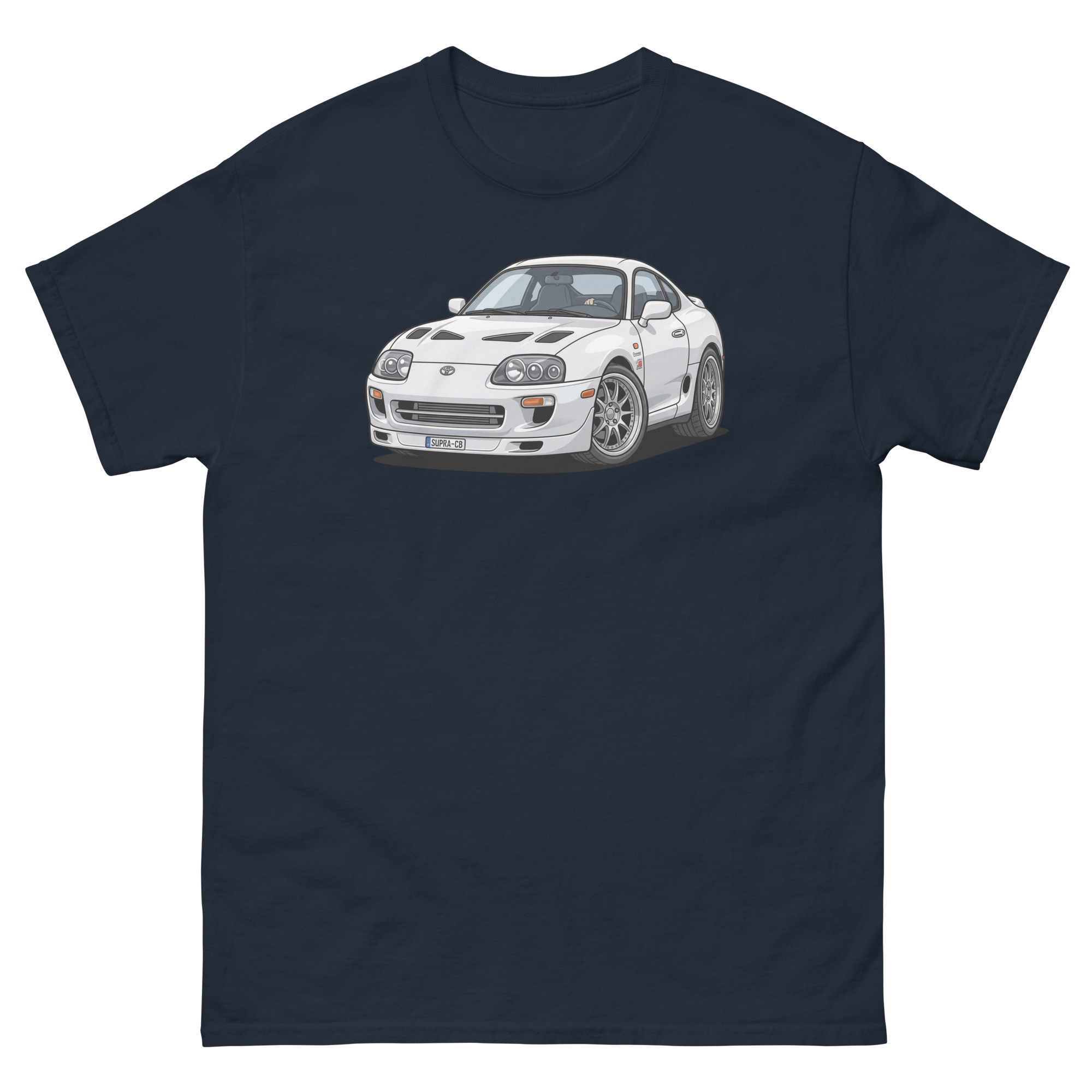 1995 Supra MK4 Chibi Style Unisex Classic Tee - Image 2