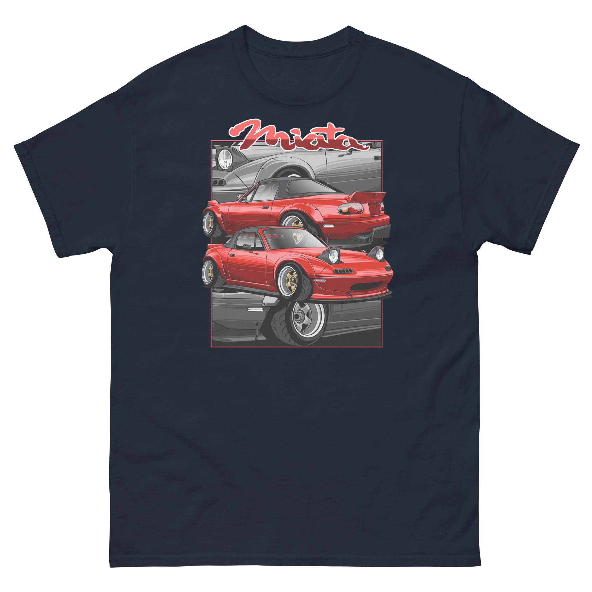 JDM NA Miata Unisex Classic Tee - Image 2