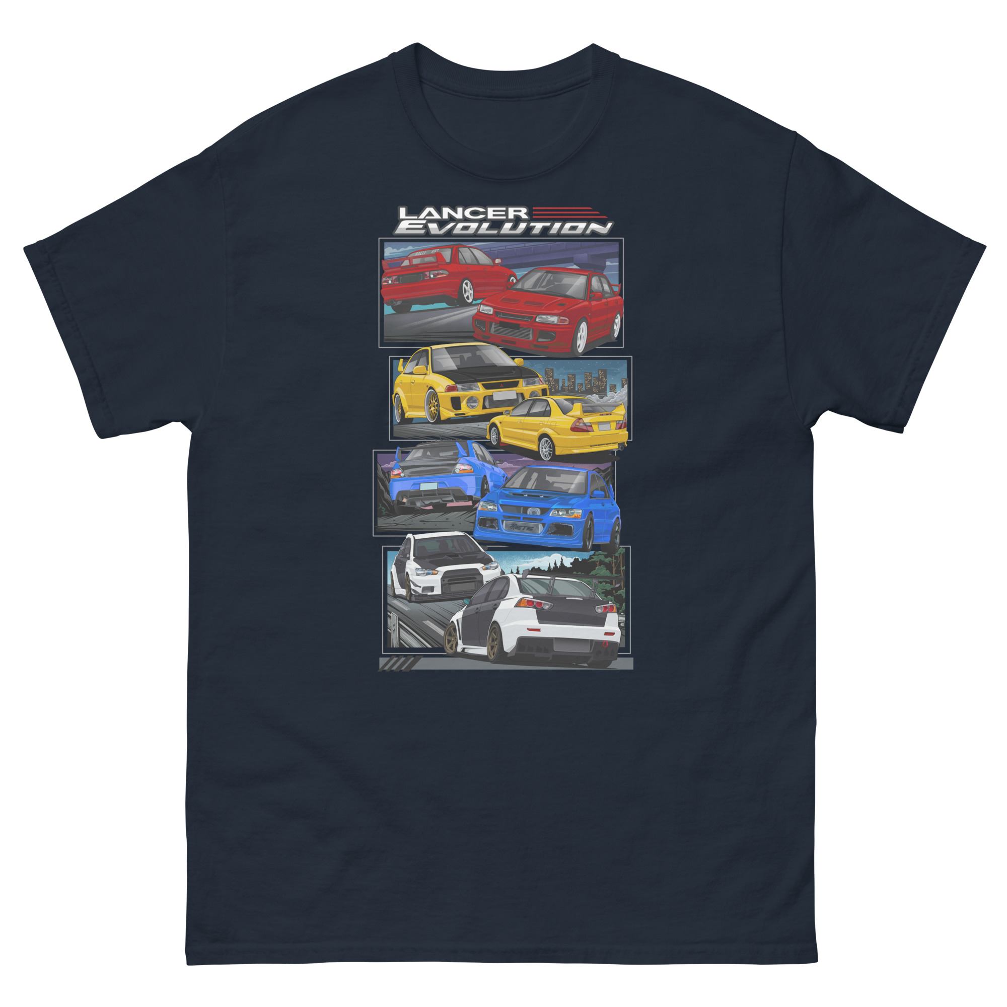 Evo Evolution Unisex Classic Tee - Image 2
