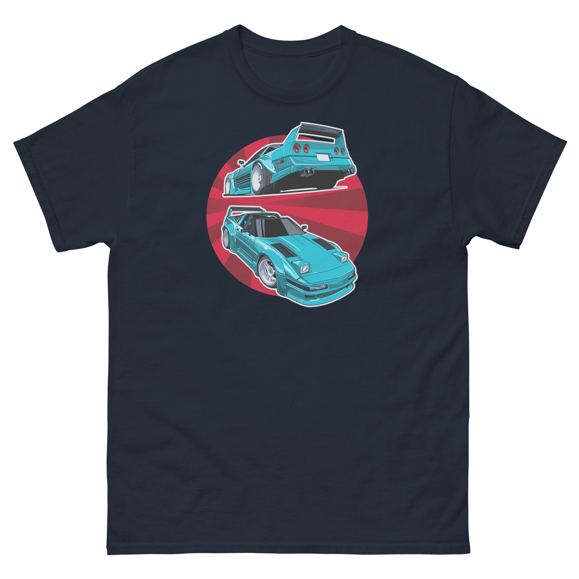 JDM C4 Corvette Unisex Classic Tee - Image 3