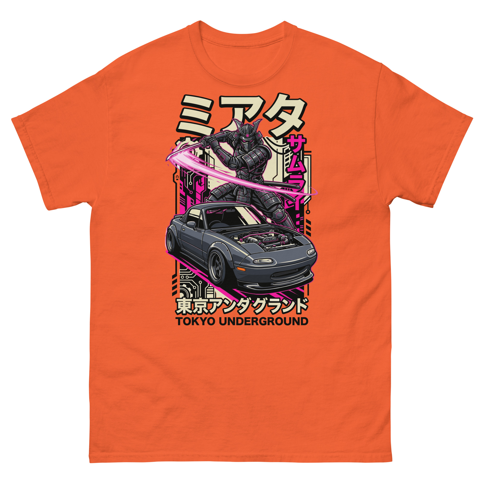 Samurai NA Miata Unisex Classic Tee - Image 9