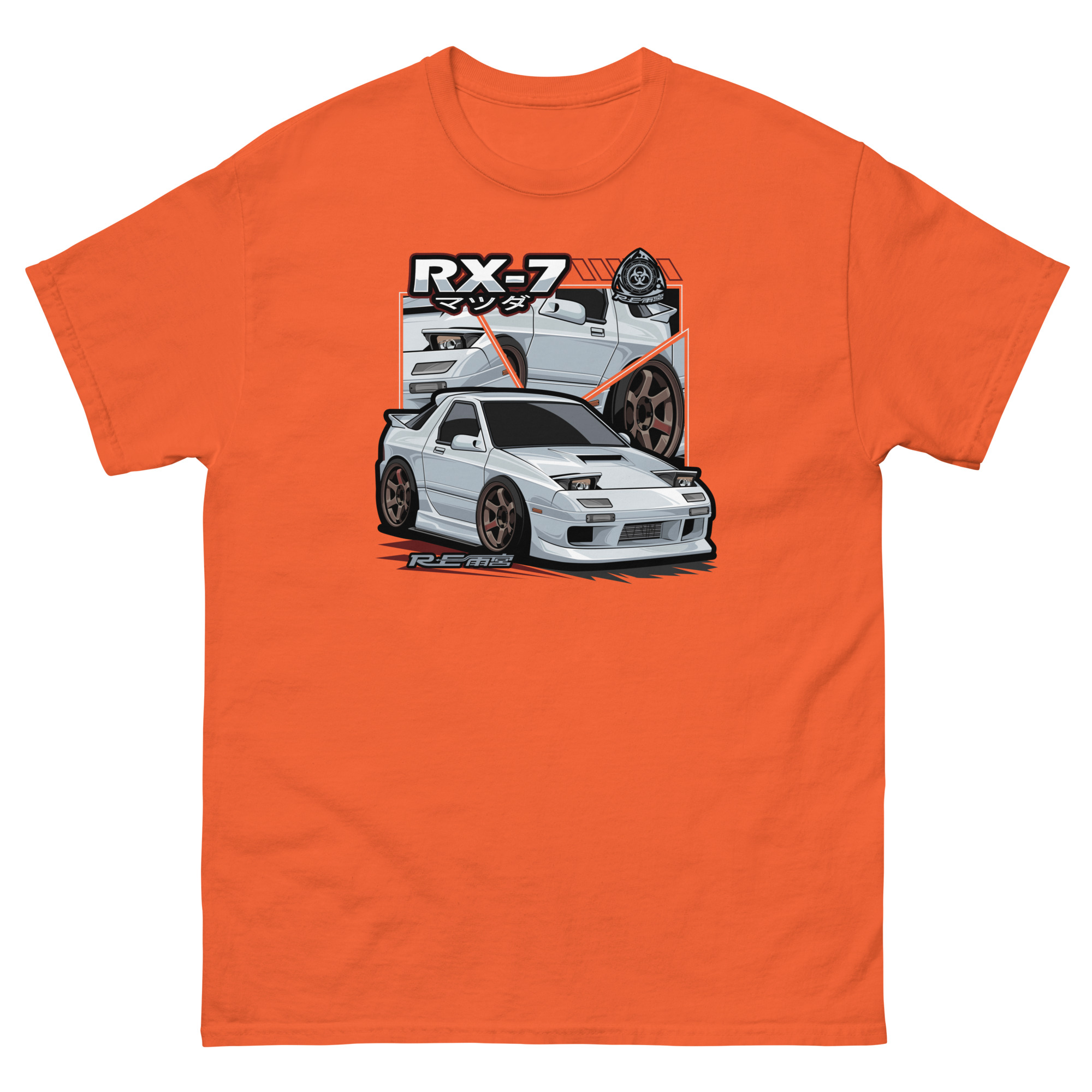 JDM RX-7 Unisex Classic Tee - Image 9