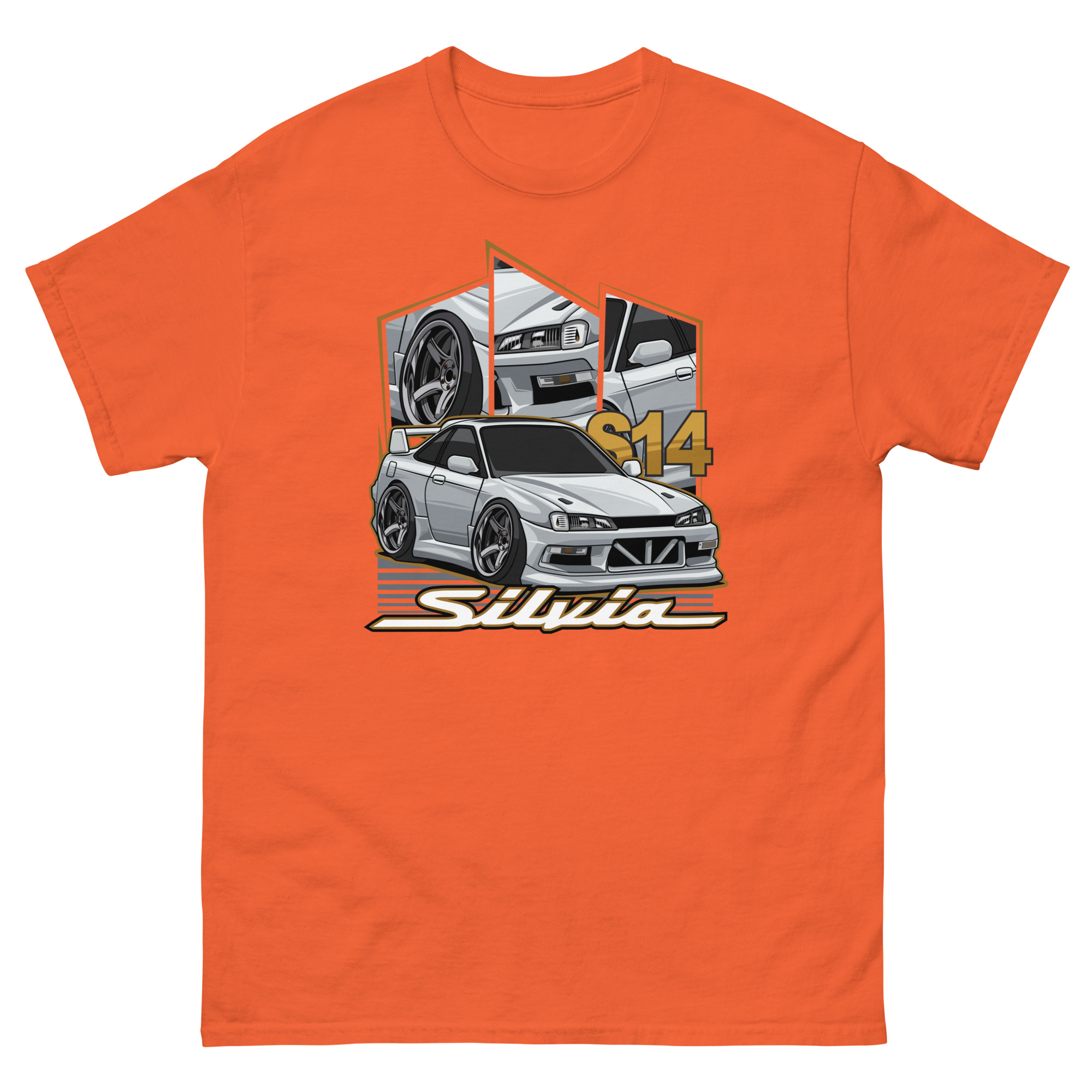 Silvia S14 Unisex Classic Tee - Image 9