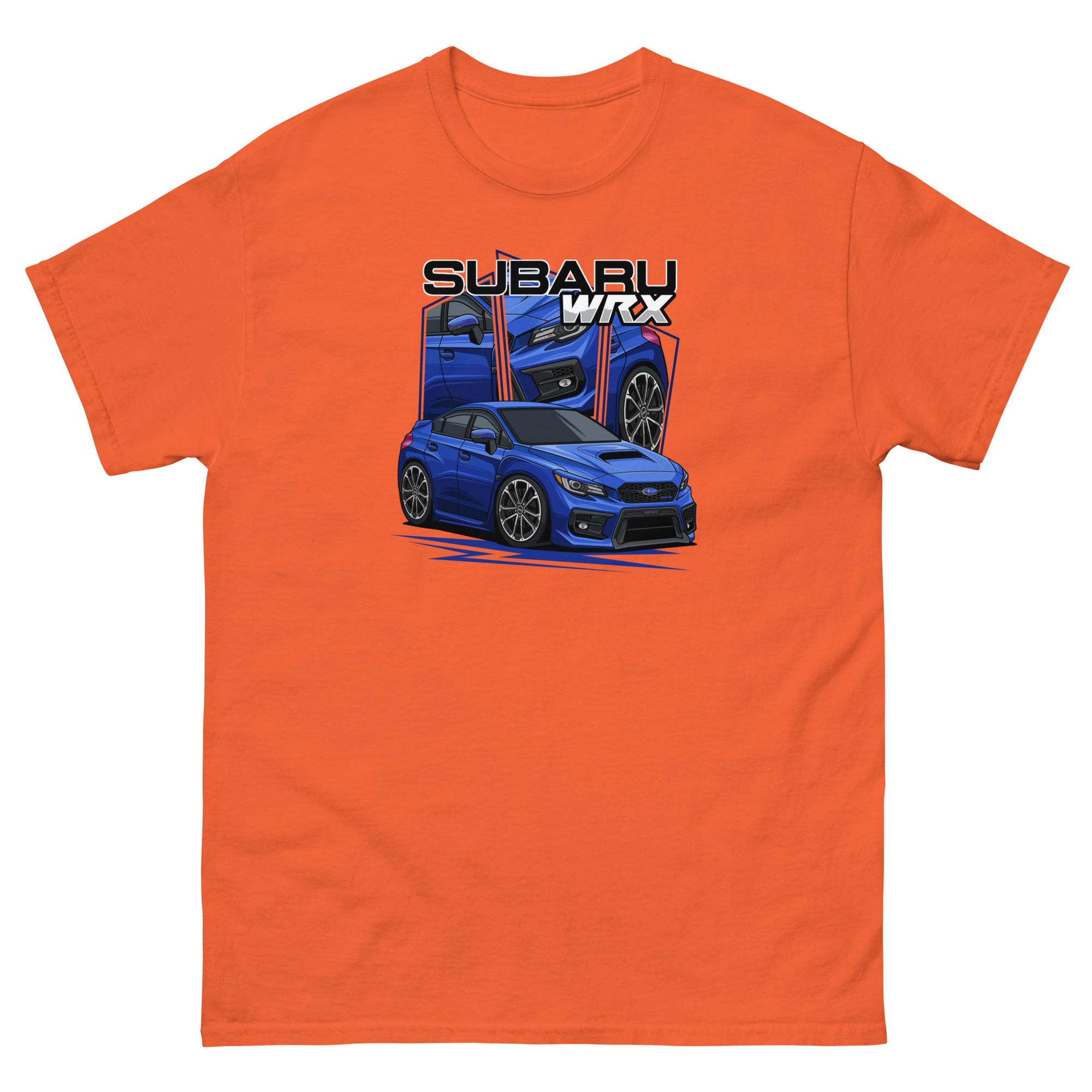 JDM Blue WRX Unisex Classic Tee - Image 9