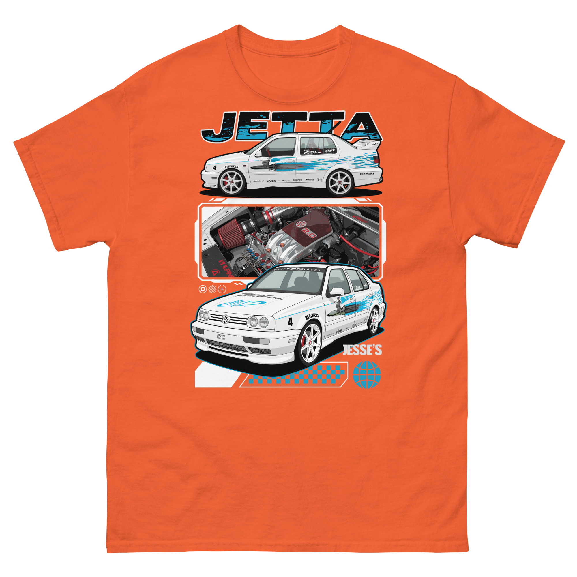Jesse's Jetta Unisex Classic Tee - Image 9