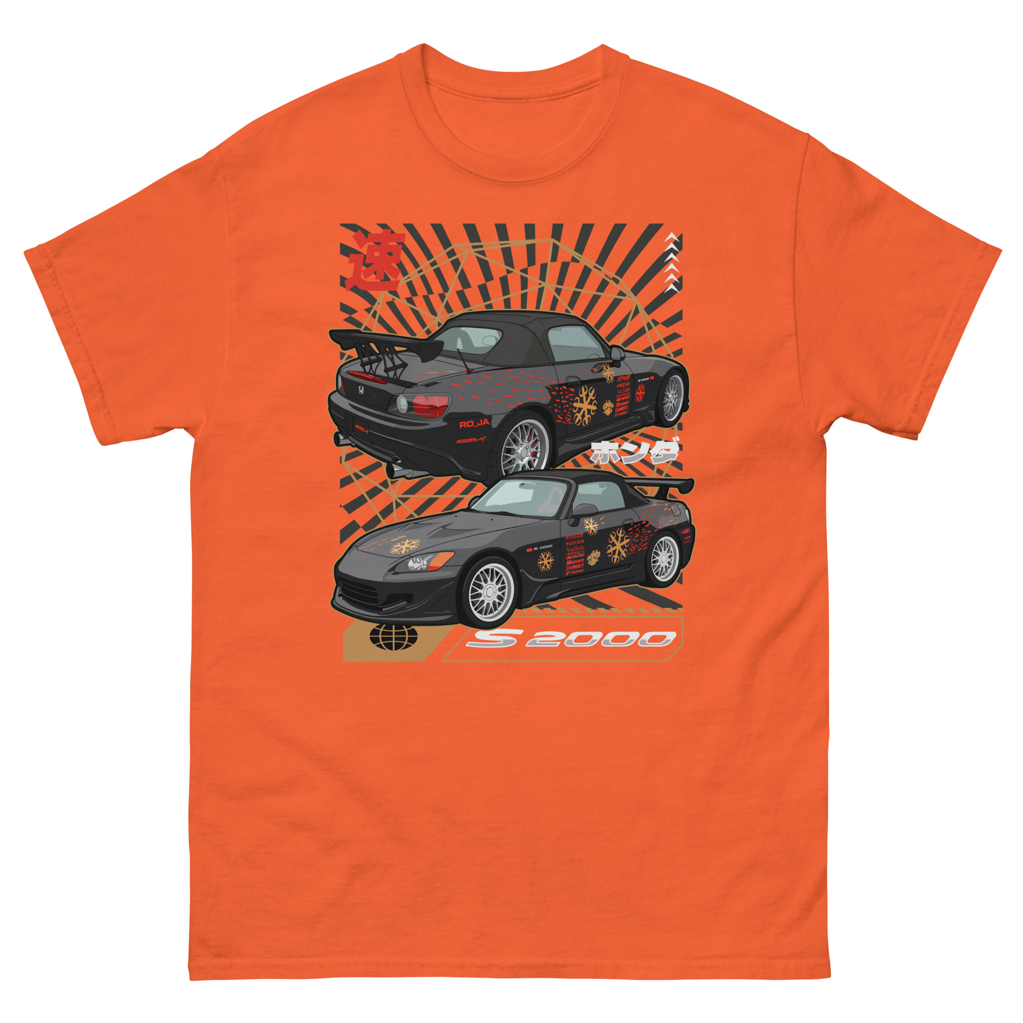 JDM S2000 Unisex Classic Tee - Image 9