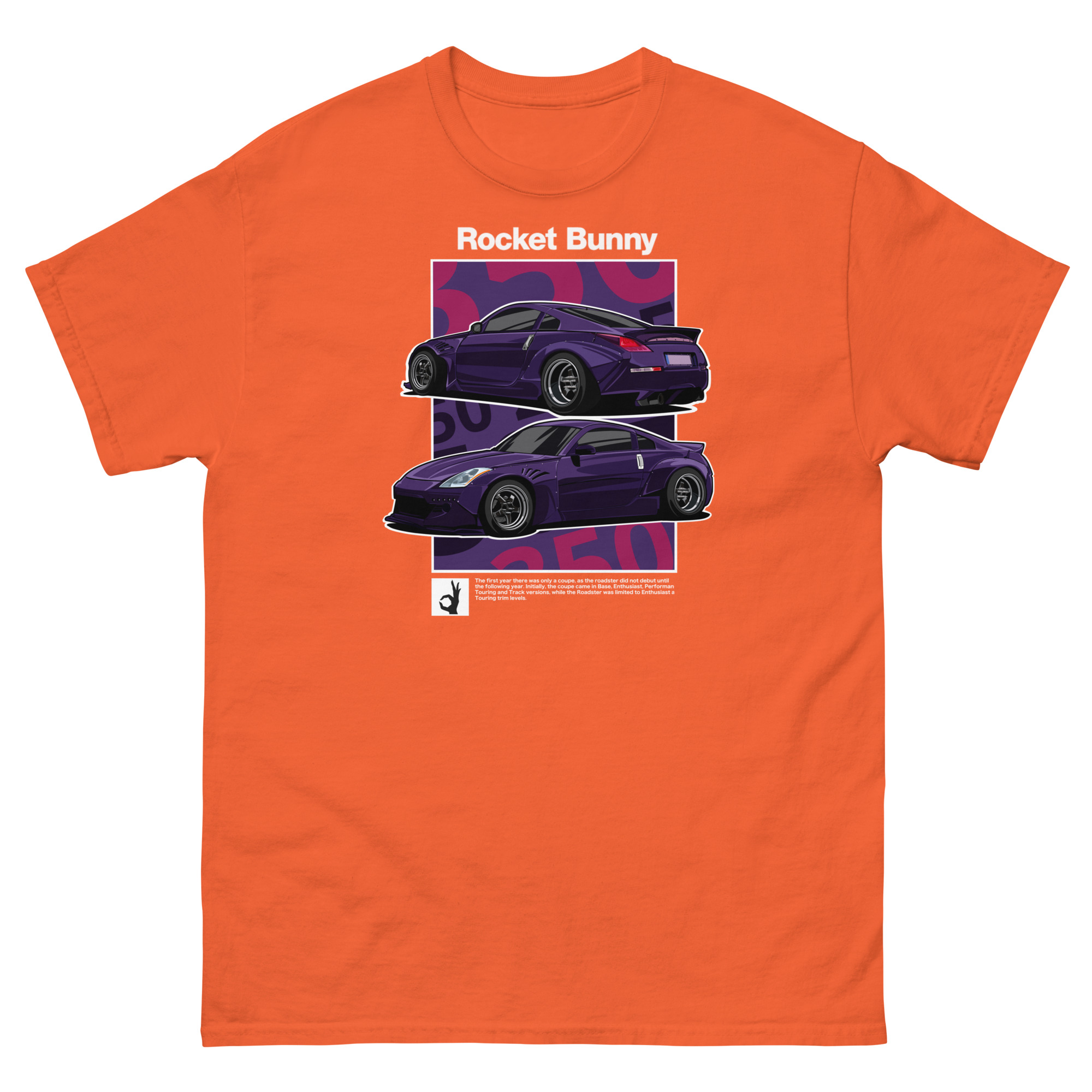 RB Purple 350z Unisex Classic Tee - Image 9