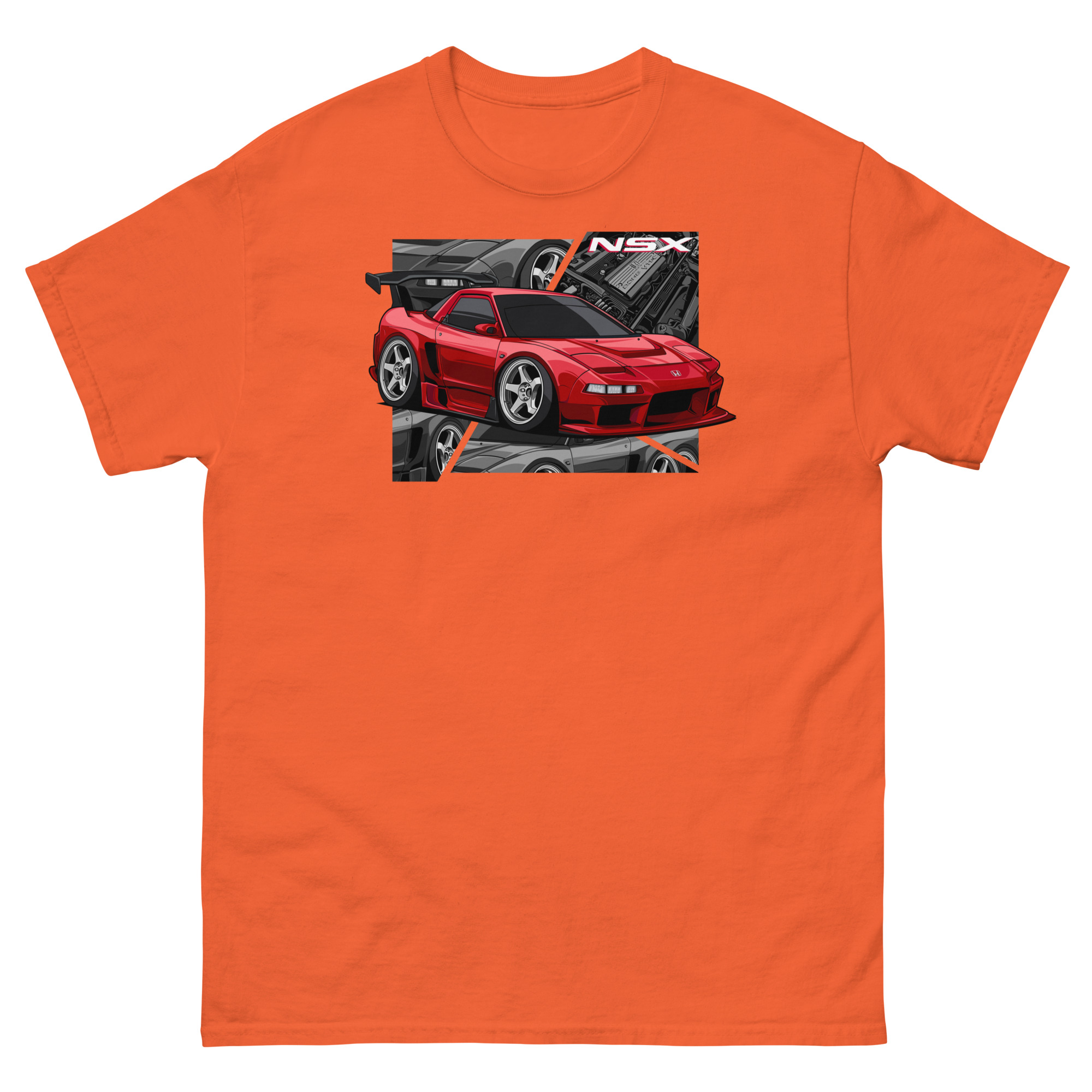 Sexy Red NSX Unisex Classic Tee - Image 9