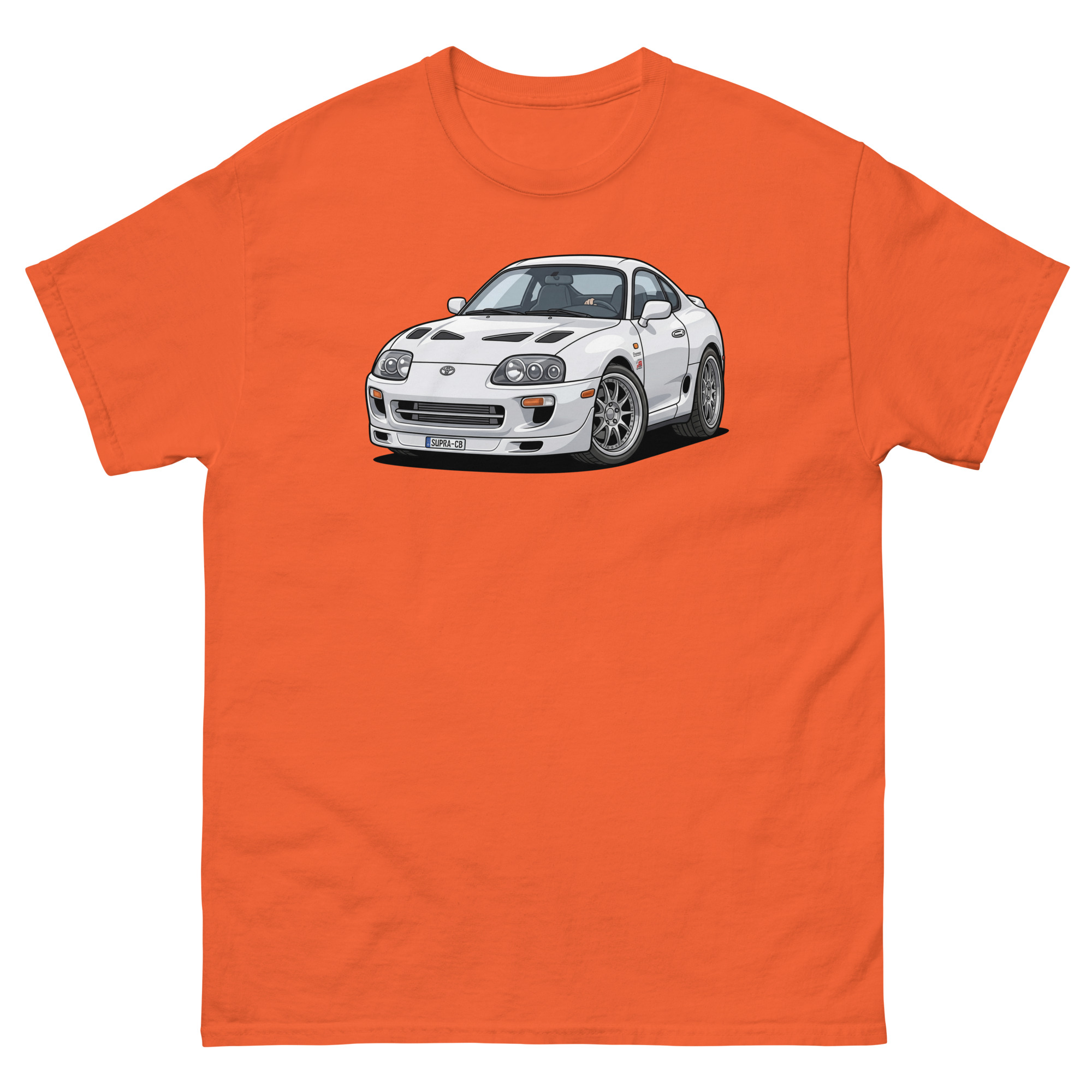 1995 Supra MK4 Chibi Style Unisex Classic Tee - Image 9