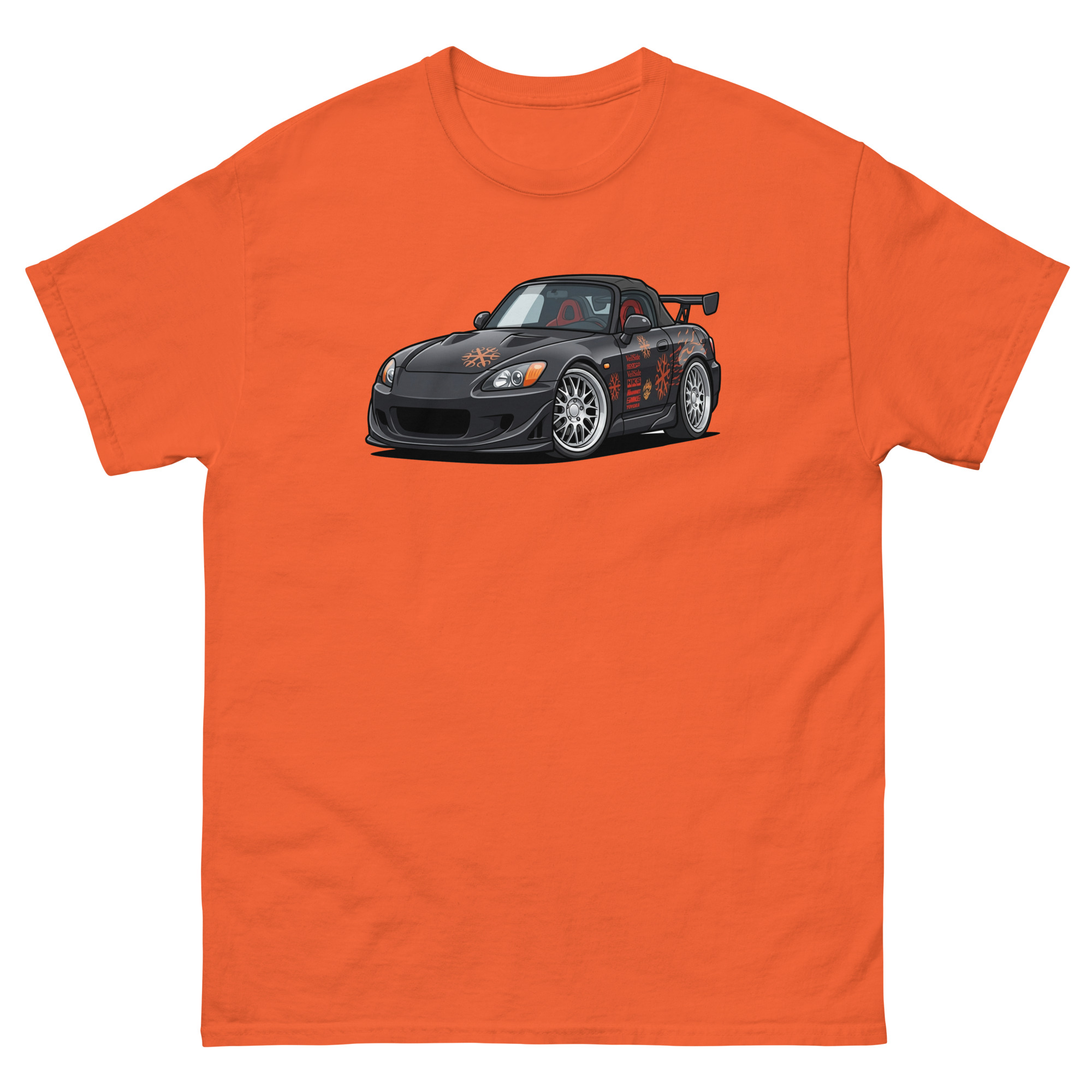 2001 S2000 Chibi Style Unisex Classic Tee - Image 9
