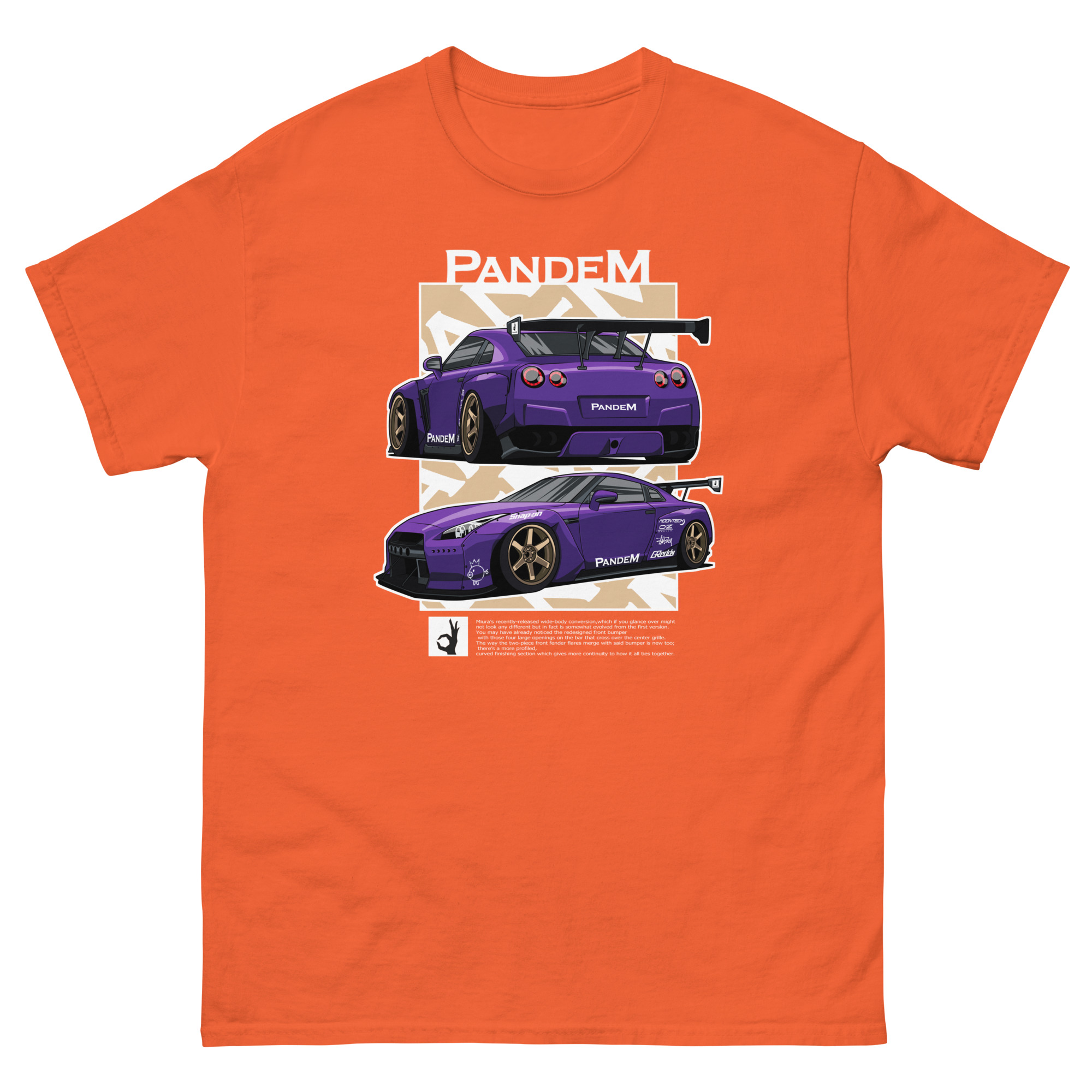 Pandem R35 JDM Unisex Classic Tee - Image 9
